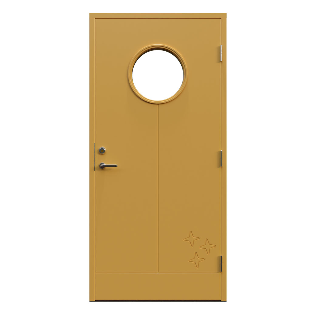 Ytterdörr Leksandsdörren Berg Eco74 RC2N