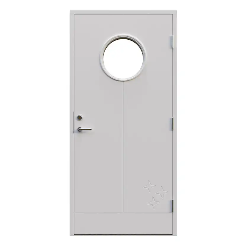 Ytterdörr Leksandsdörren Berg Eco74 RC2N