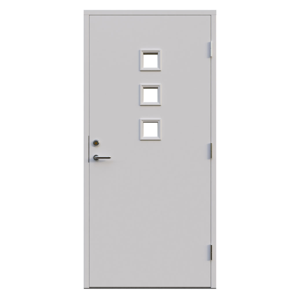 Ytterdörr Leksandsdörren Boda Eco74 RC2N