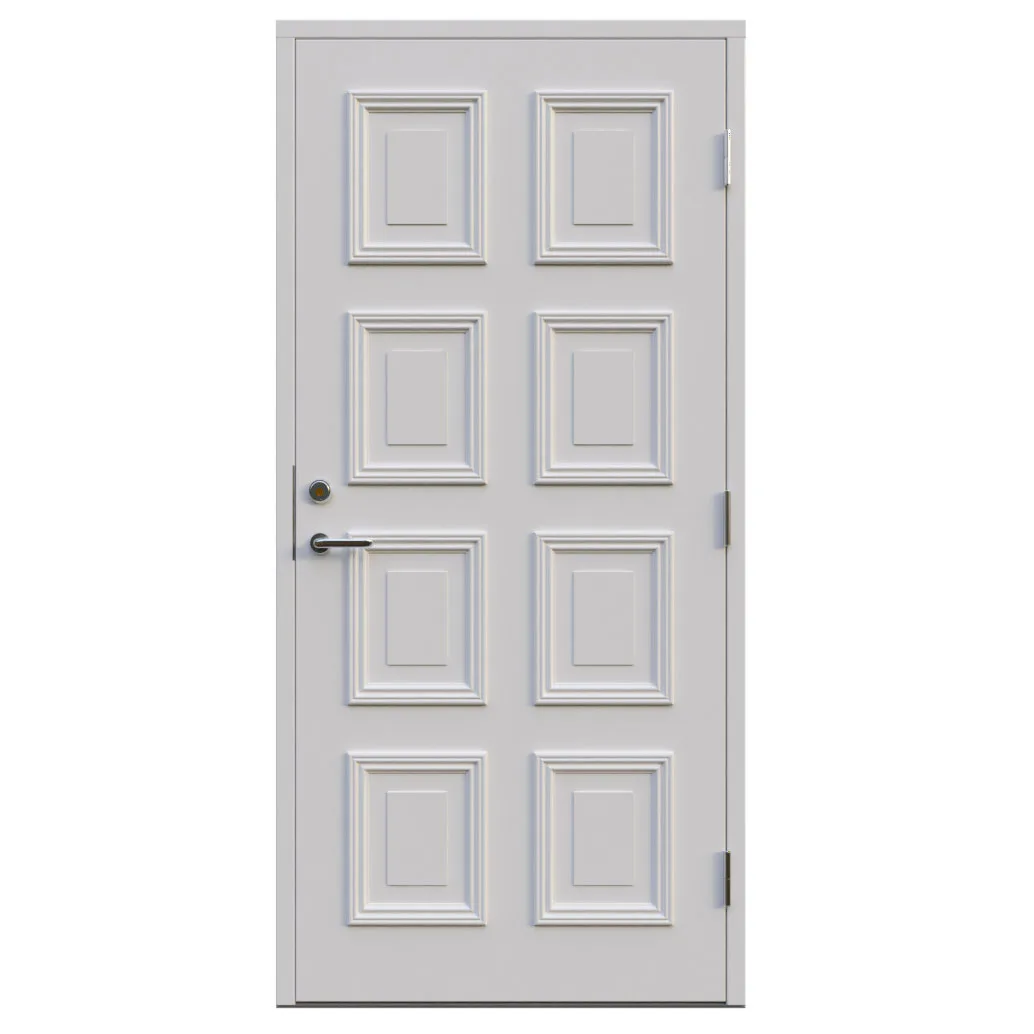 Ytterdörr Leksandsdörren Gråda Eco74 RC2