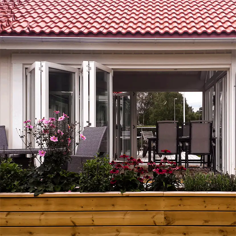 Vikdörr Vilenta Idre Trä 4-Delat