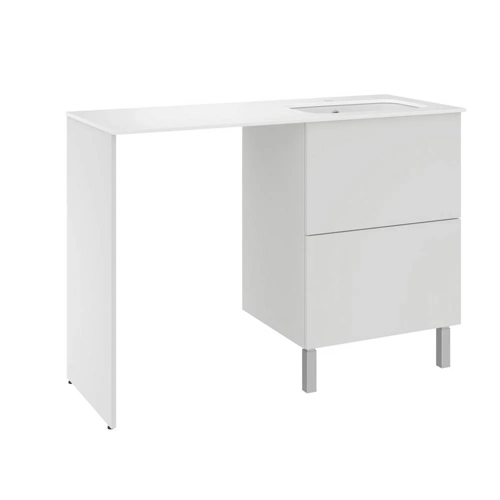 Tvättställsskåp Temal ILONA Set 4 för Tvättmaskin