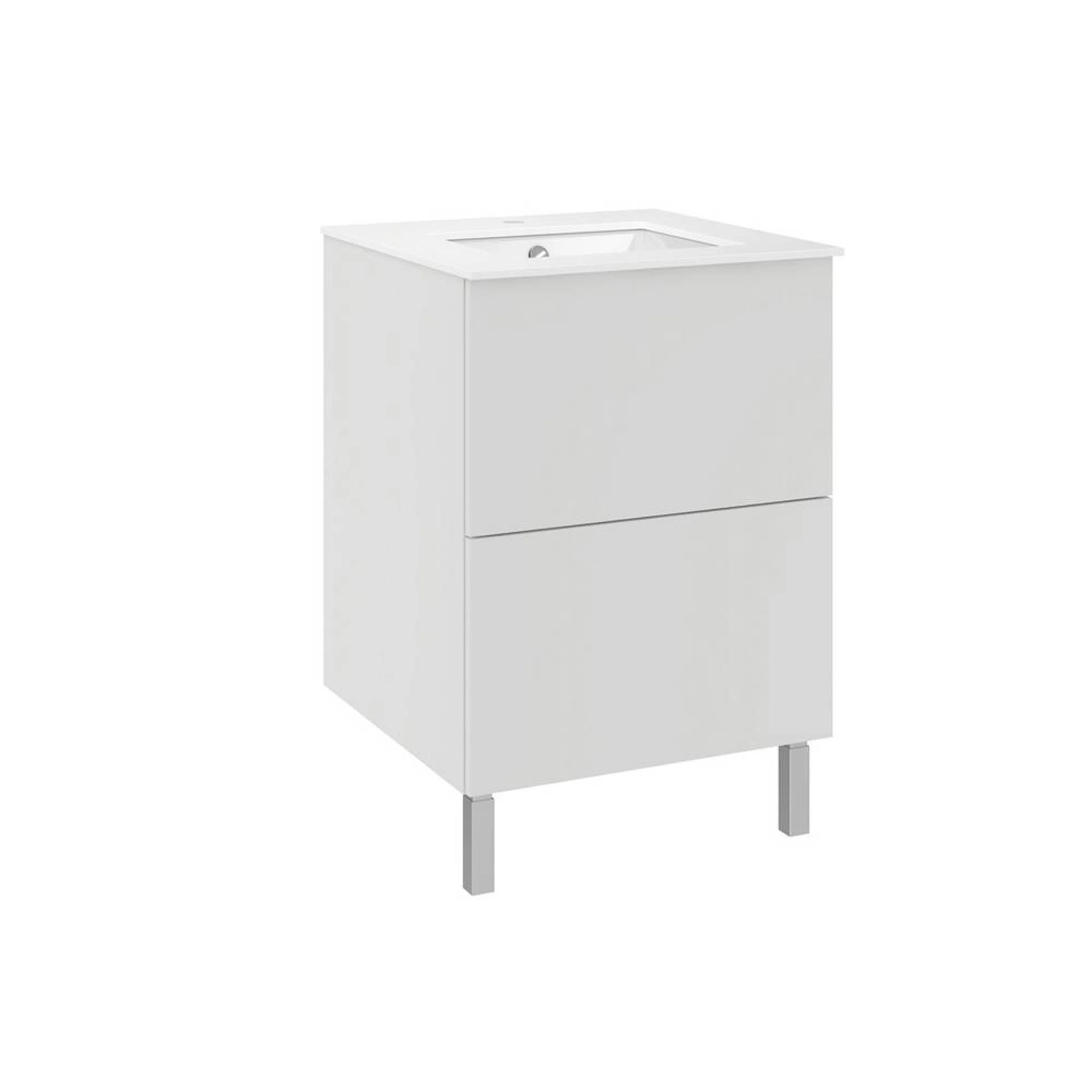 Tvättställsskåp Temal ILONA Set 5 för Tvättmaskin