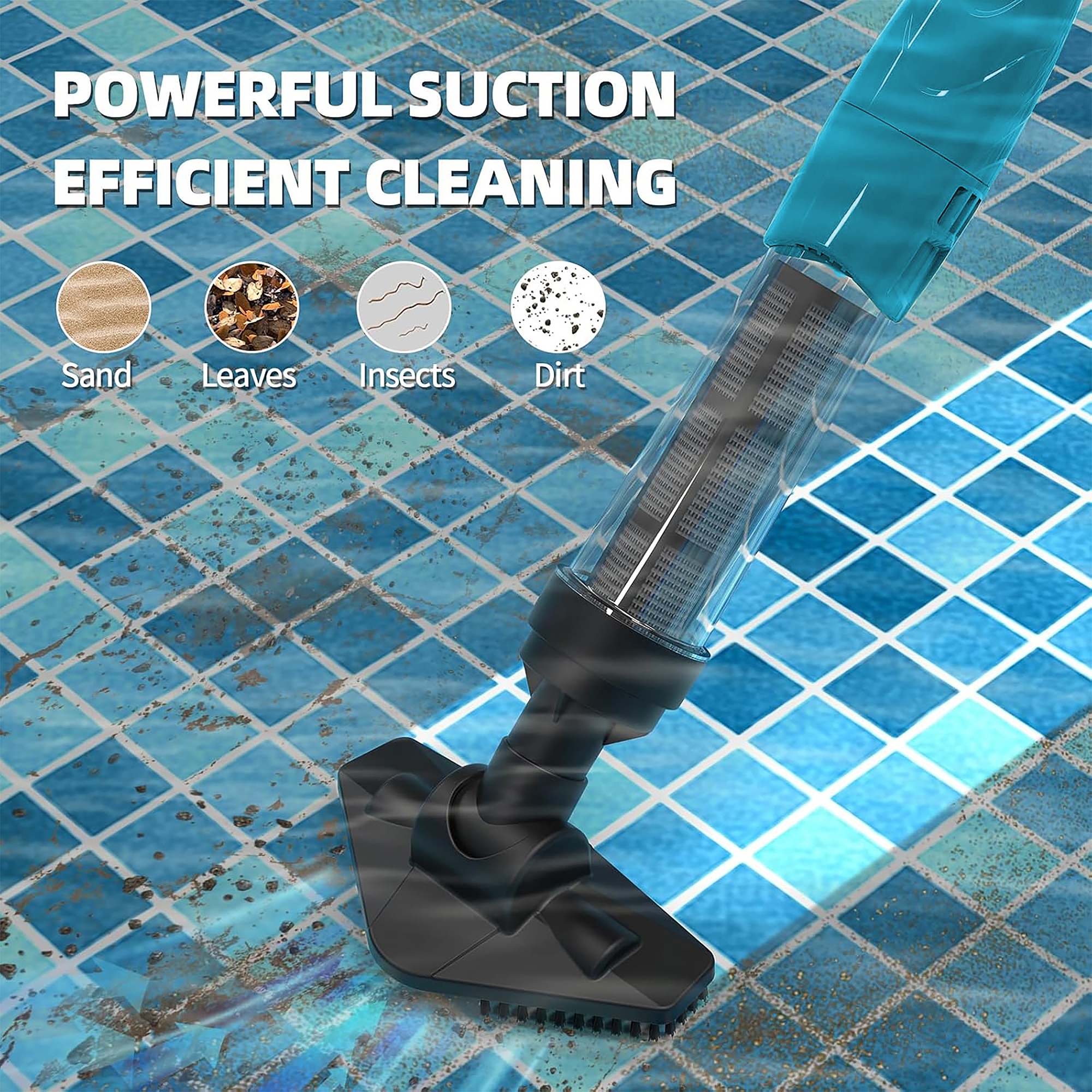 Pooldammsugare Swim & Fun Uppladdningsbar