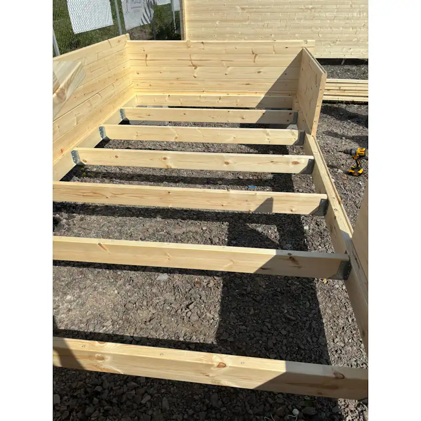 Golvpaket LP Garden För Timmerlada U6 R6