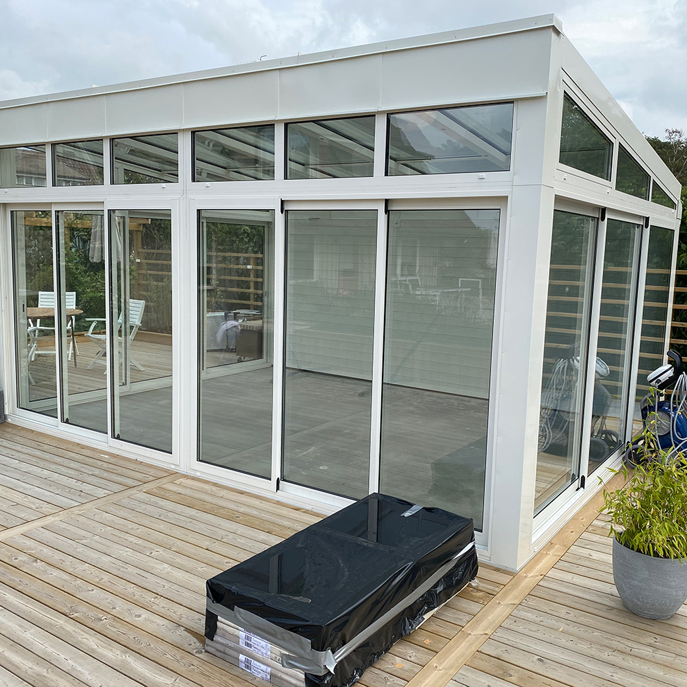 Skjutbart Dörrparti Novoroom Ultra 2+2-Delat