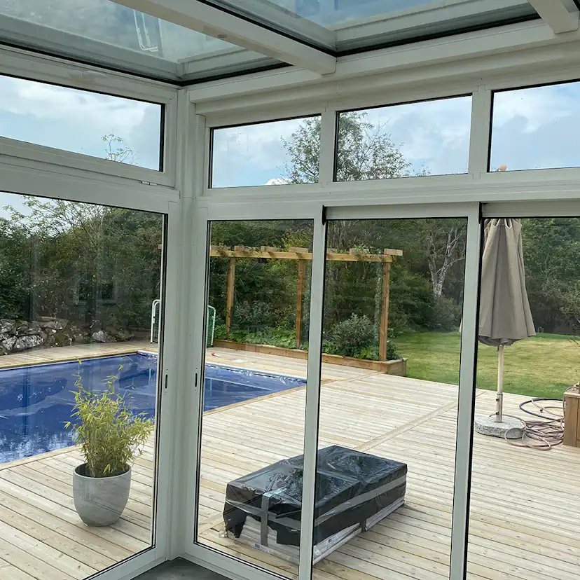 Skjutbart Dörrparti Novoroom Ultra 2-Delat