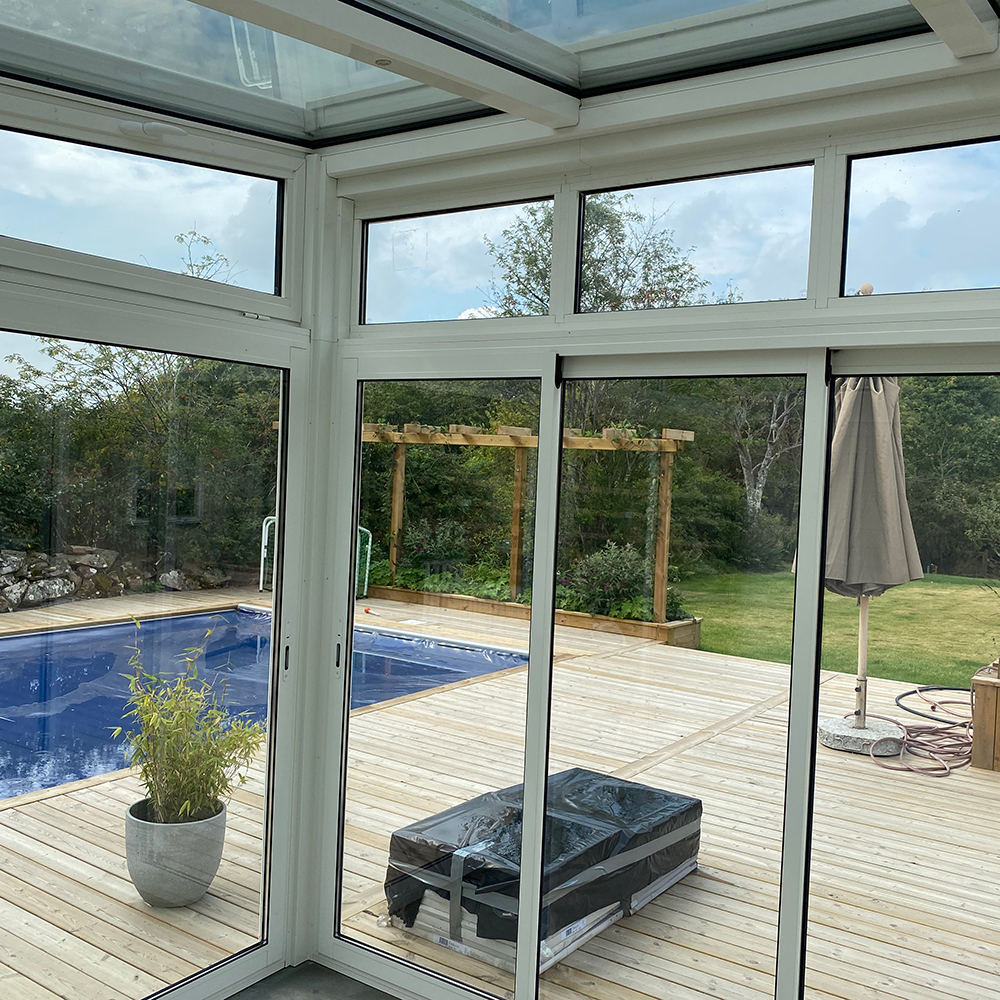 Skjutbart Dörrparti Novoroom Ultra 2+2-Delat