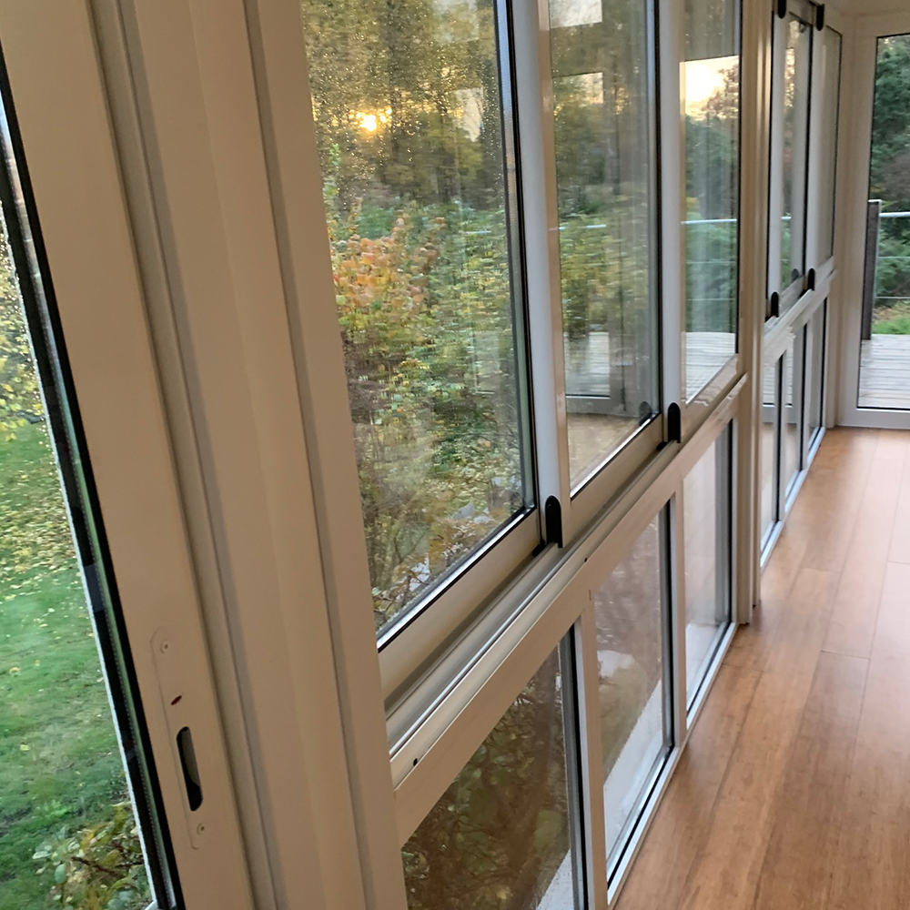 Skjutbart Dörrparti Novoroom Ultra 2+2-Delat