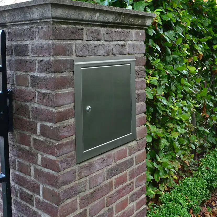 Inbyggnadsbrevlåda Bobi Bobinox X400