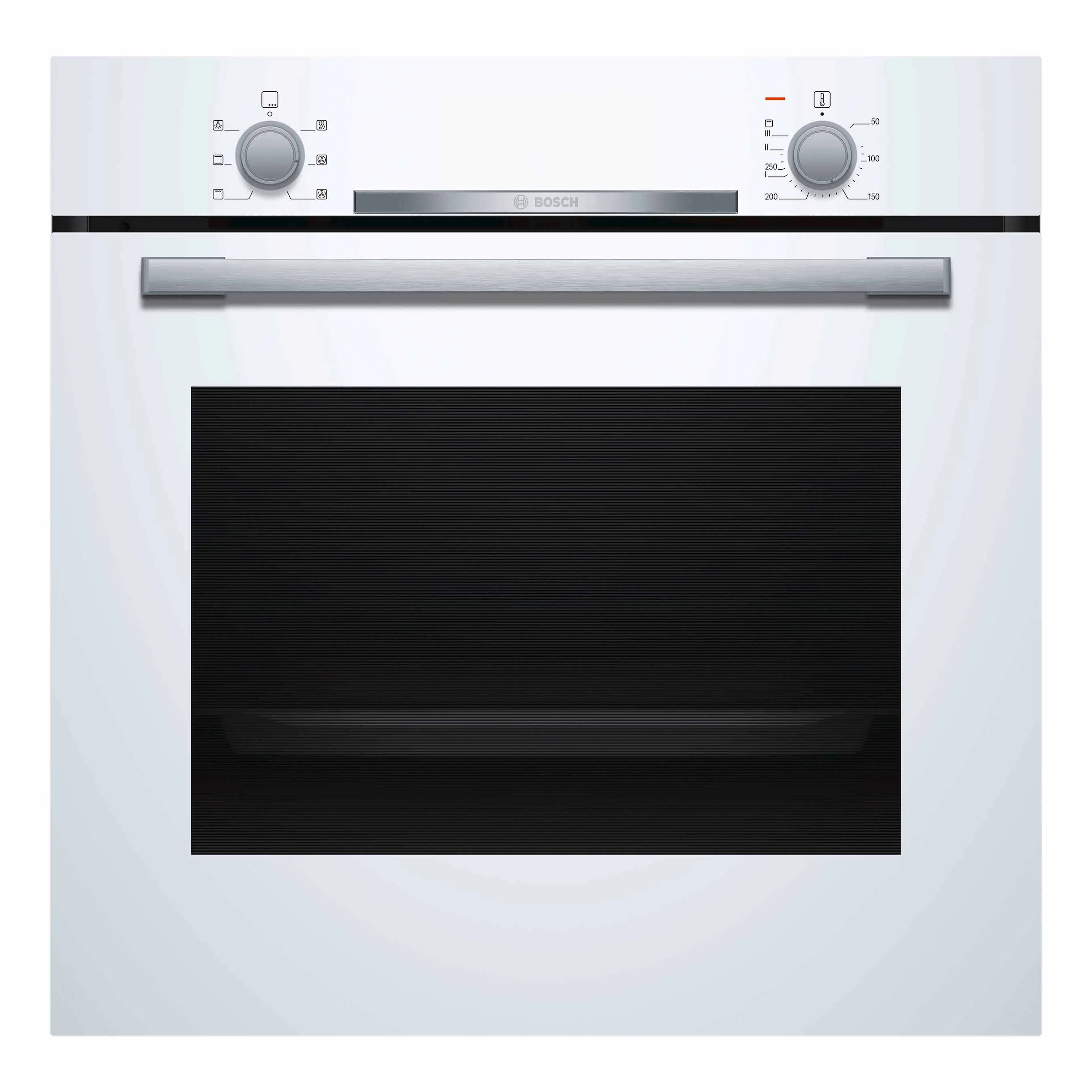 Inbyggnadsugn Bosch Serie 2 HBA530BW0S Vit med Varmluft