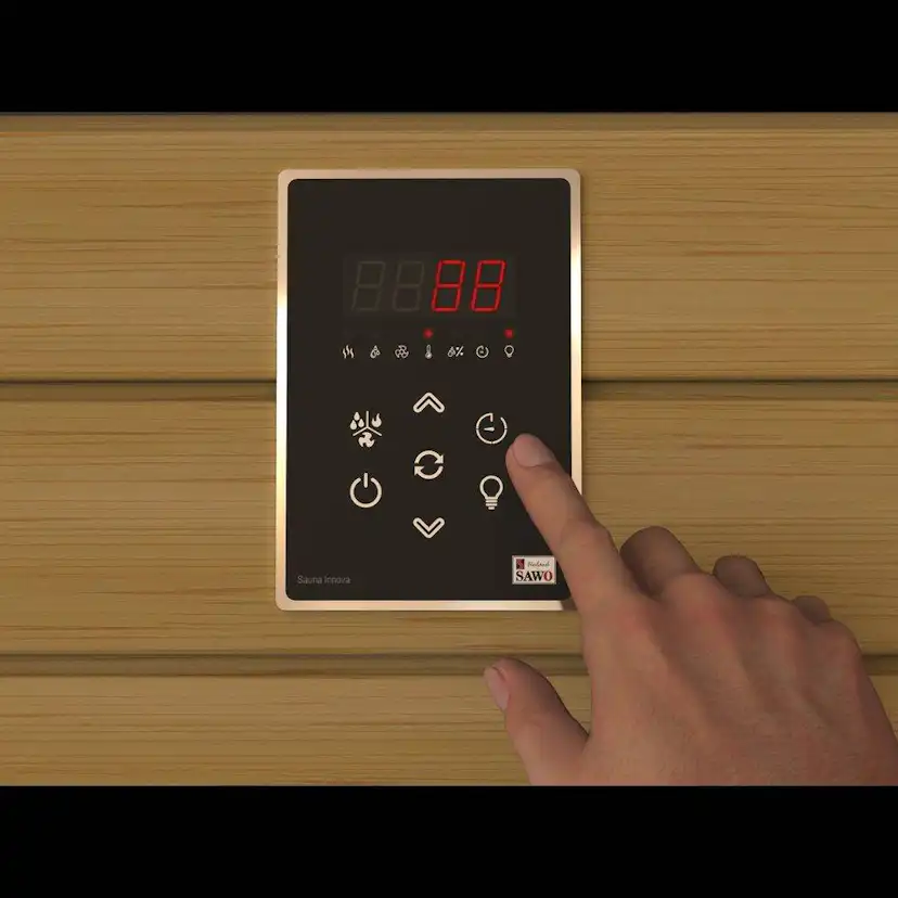 Styrenhet SAWO Innova 2.0 Användargränssnitt