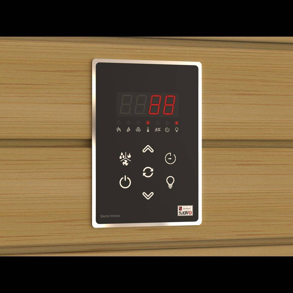 Styrenhet SAWO Innova 2.0 Användargränssnitt