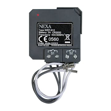 Infälld Sändare Nexa WBT-912 2-kanals