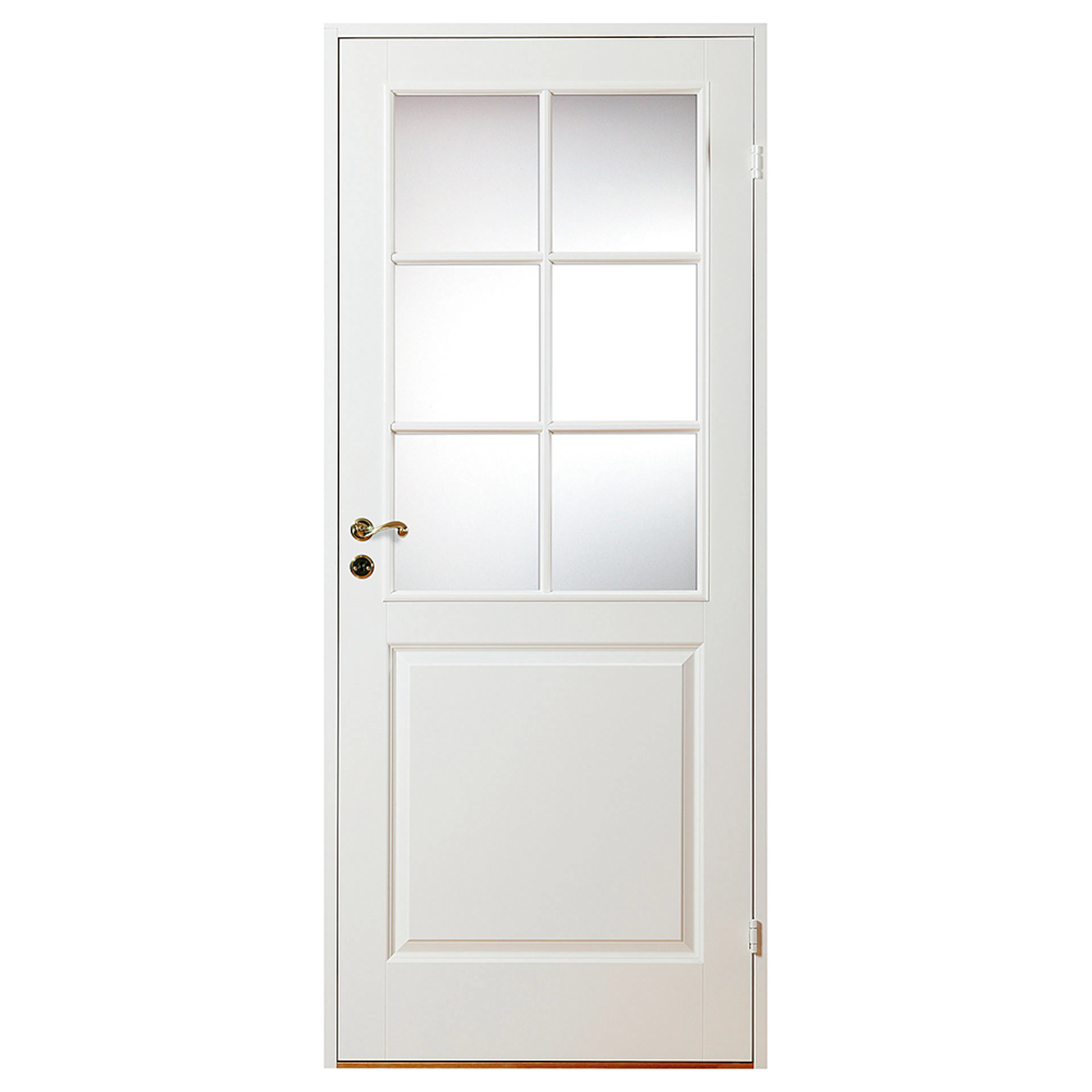 Innerdörr Br. Johansson Formpressad 3 SP6 Klarglas