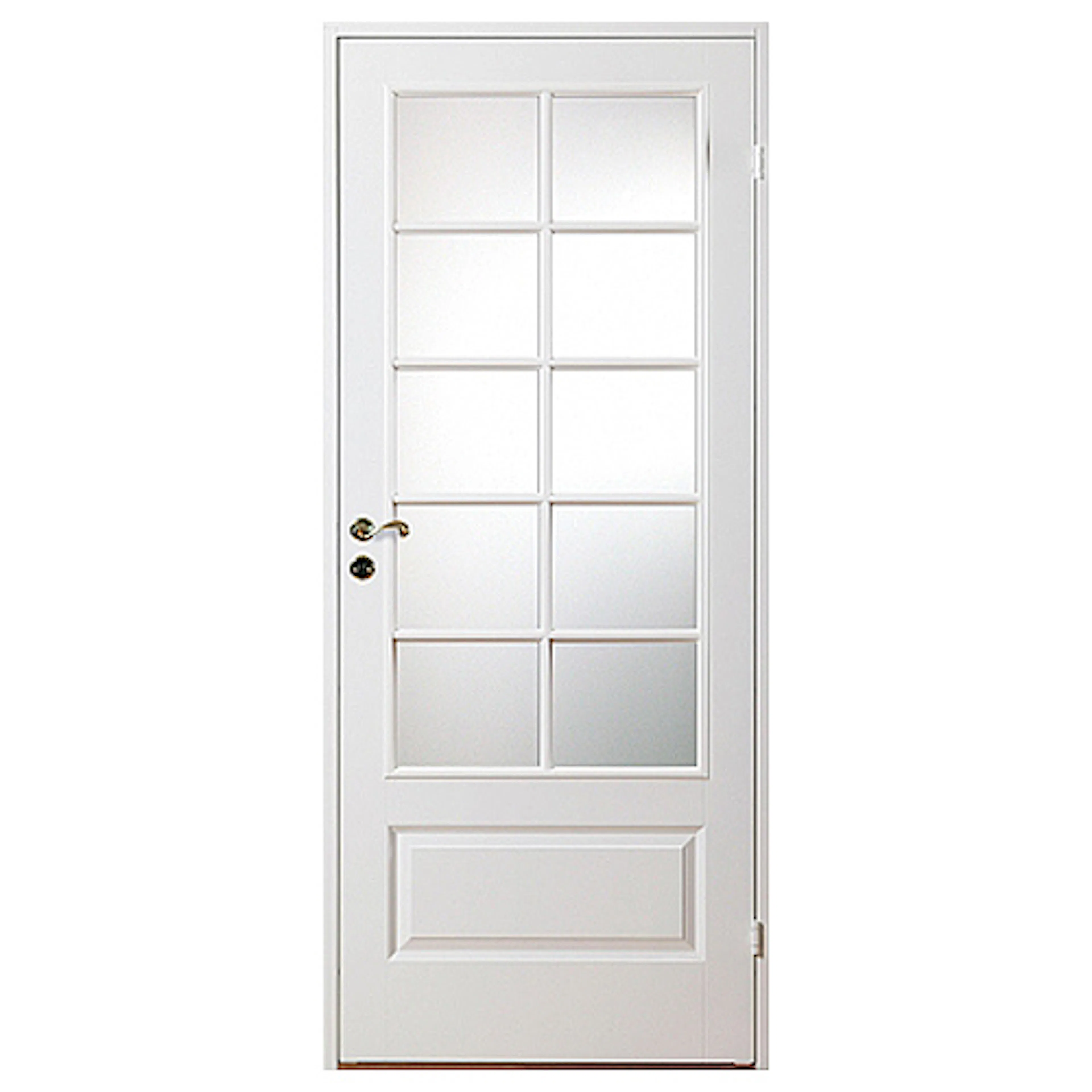 Innerdörr Br. Johansson Formpressad 4 SP10 Klarglas