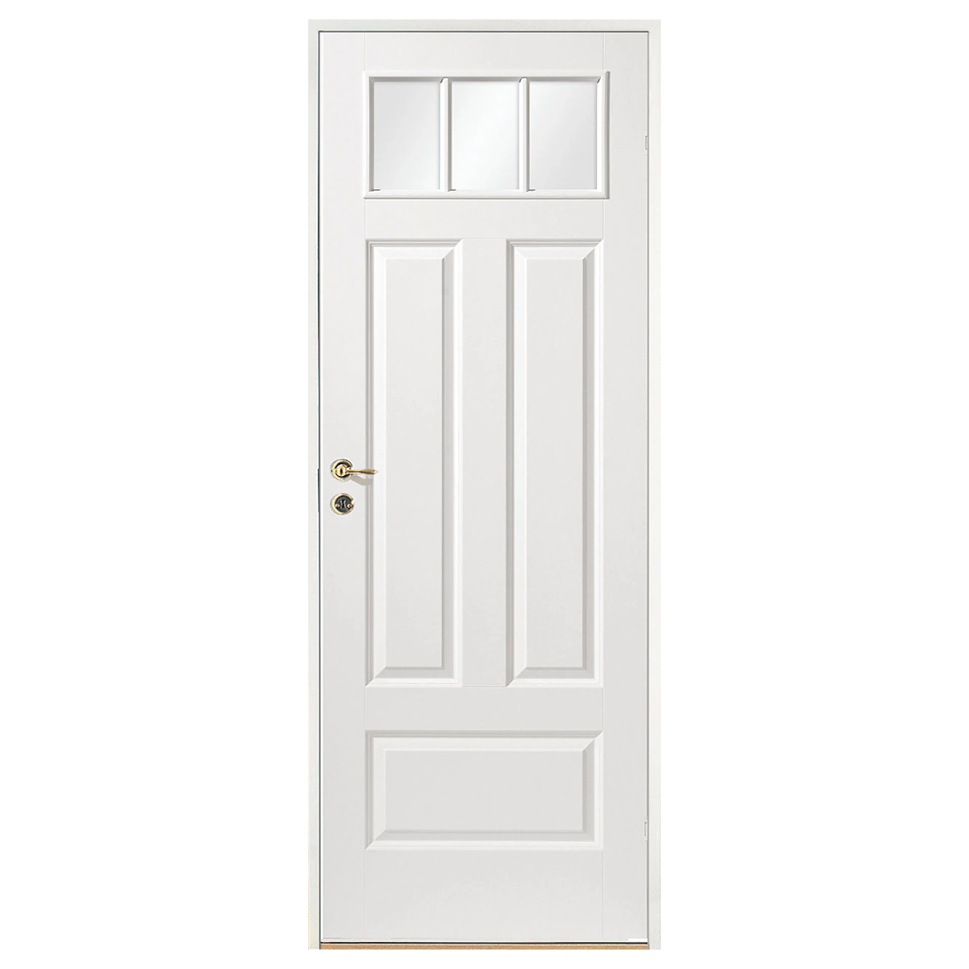 Innerdörr Br. Johansson Formpressad 4 SP3 Kompakt Klarglas