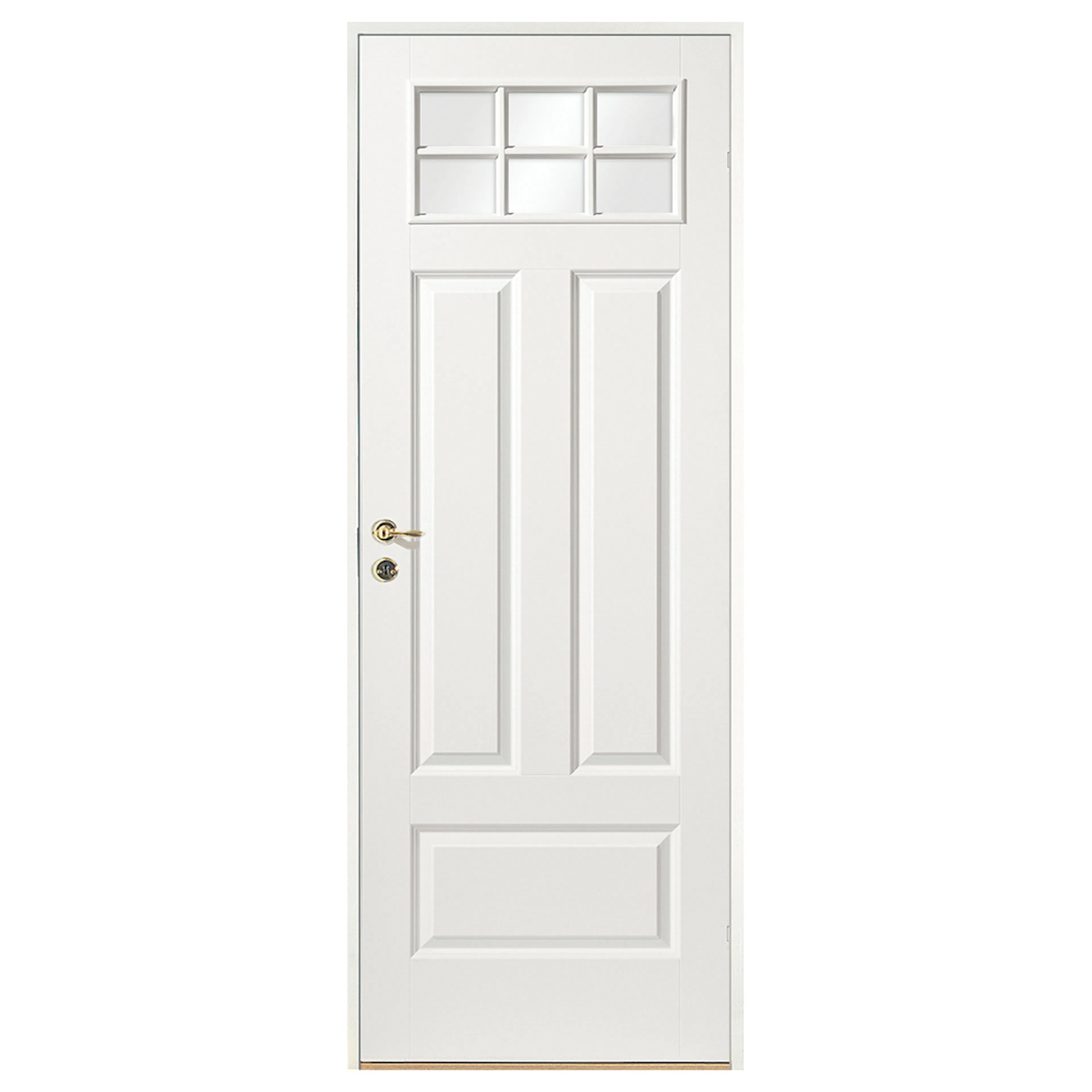 Innerdörr Br. Johansson Formpressad 4 SP6 Kompakt Klarglas