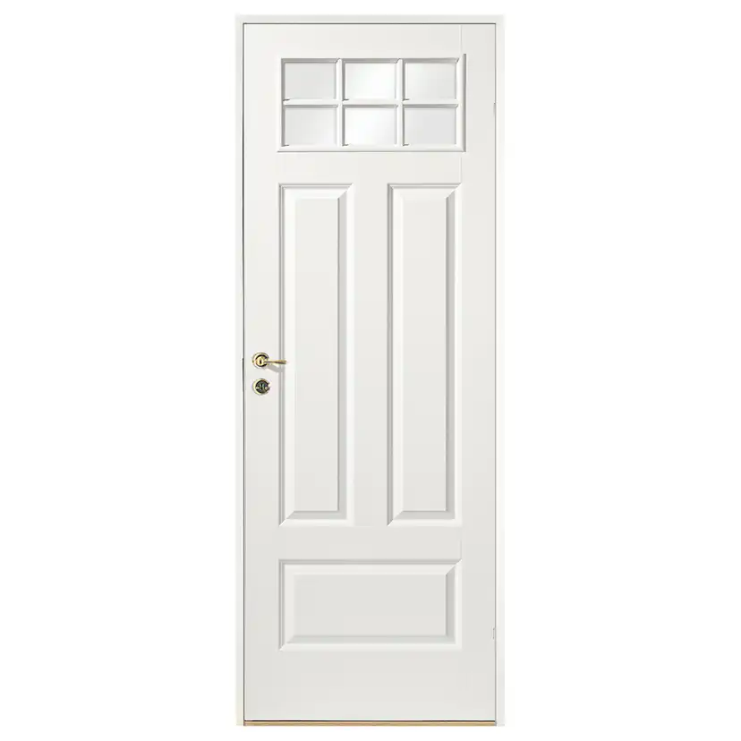 Innerdörr Br. Johansson Formpressad 4 SP6 Kompakt Klarglas