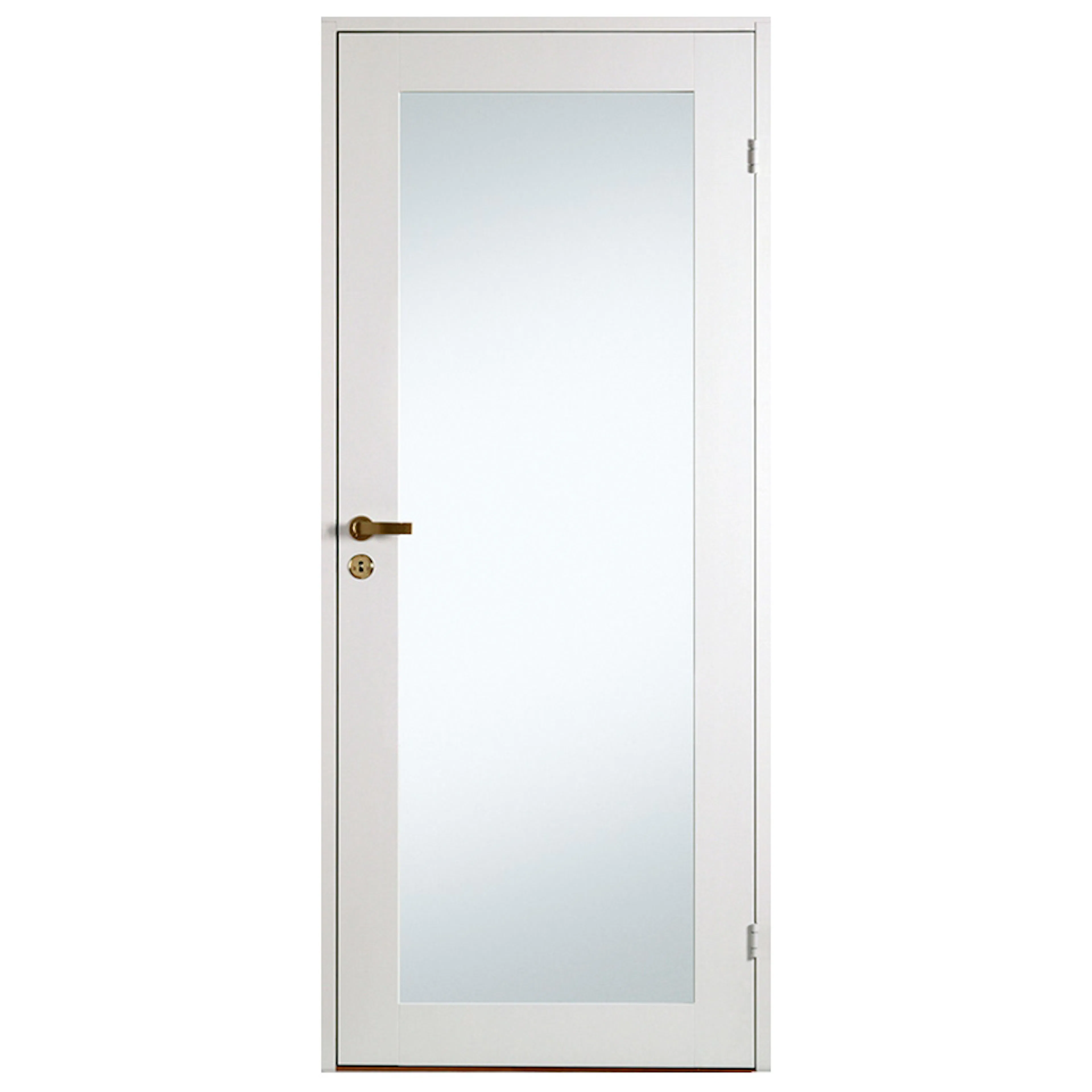 Innerdörr Sveadörren Contur Vit Klarglas Helglas