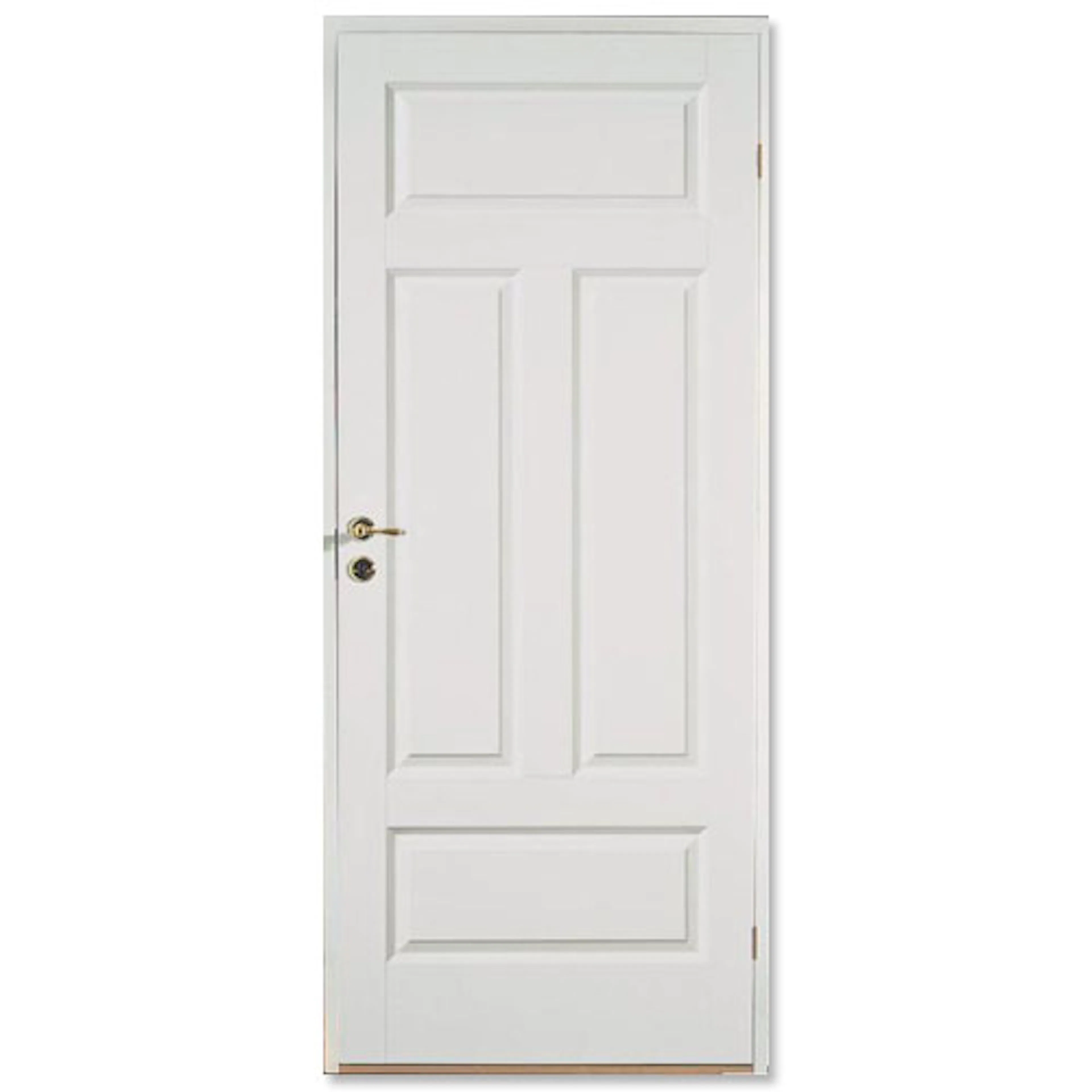 Innerdörr Diplomat Formpressad 4 Vit Gammal Standard