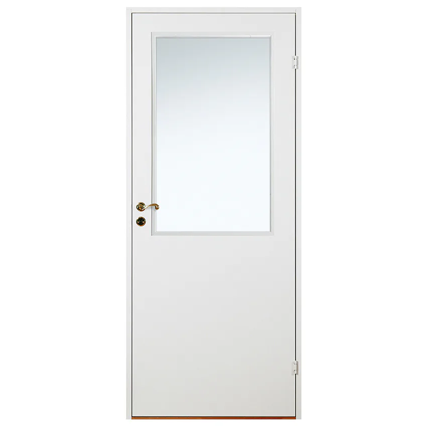 Innerdörr Diplomat Lättdörr G21 Vit Slät Klarglas