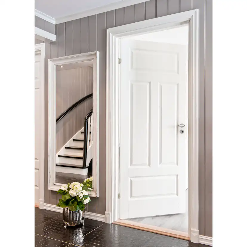 Innerdörr Sveadörren Massiv 4 Vit