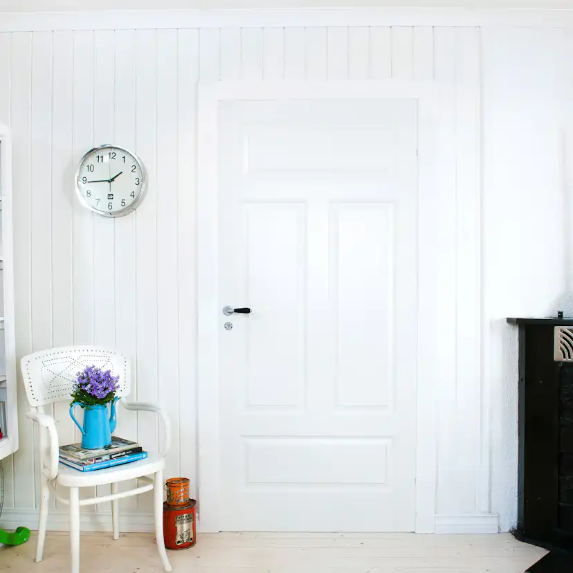 Innerdörr Sveadörren Massiv 4 Vit