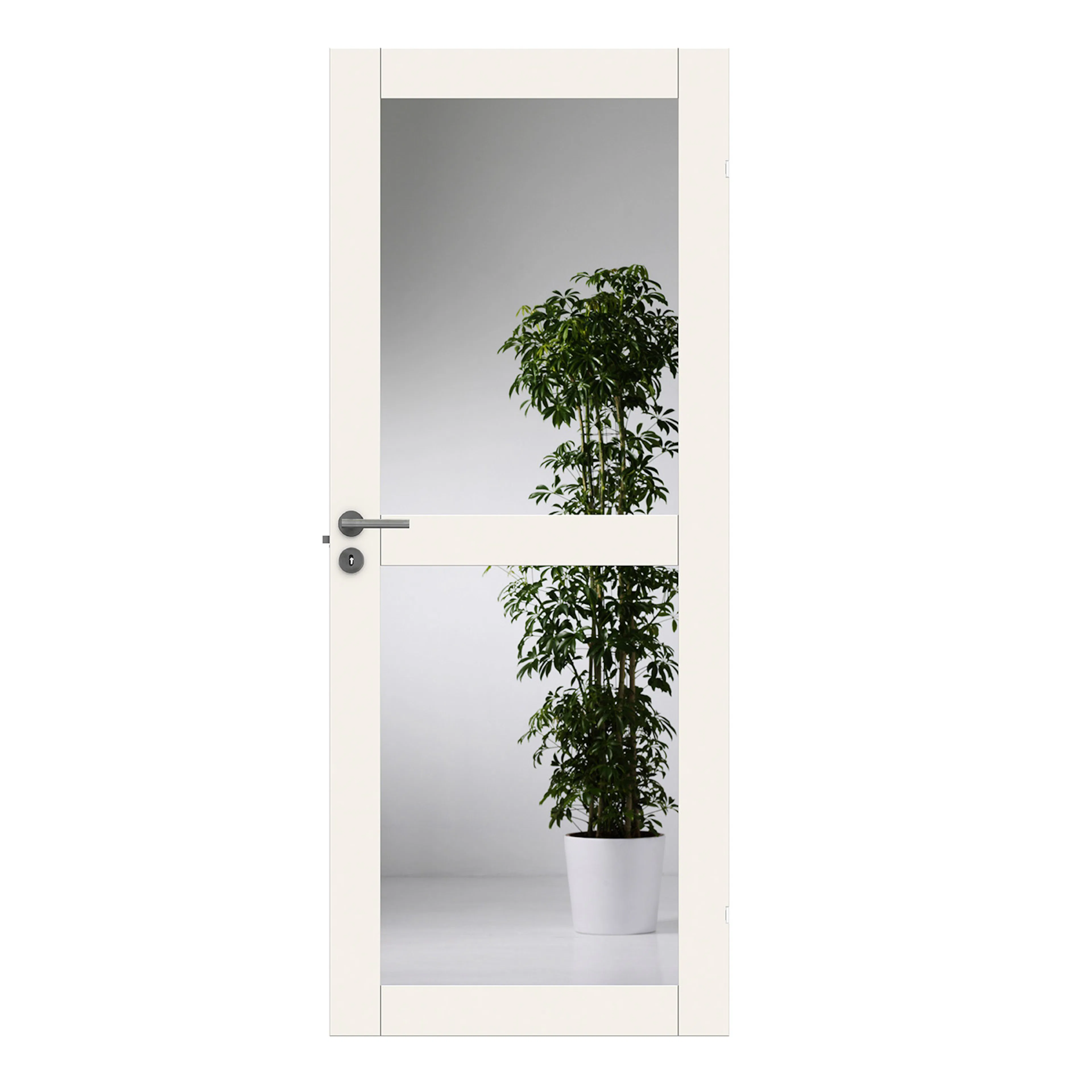 Innerdörr Swedoor Purity GW02L Klarglas