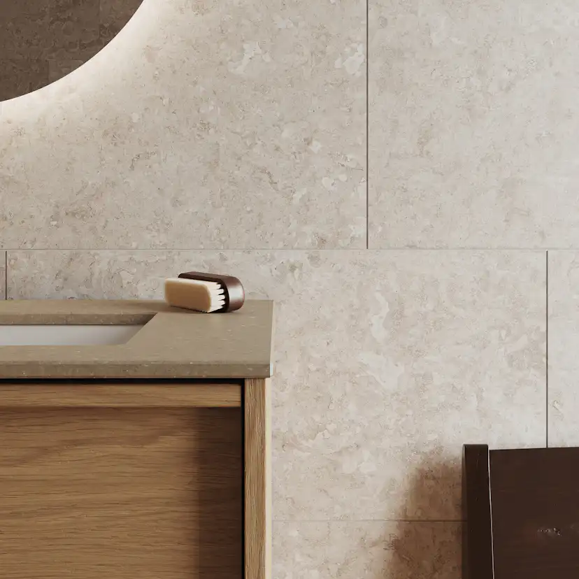 Tvättställsskåp INR Terra Carve Dubbel med 6 Lådor