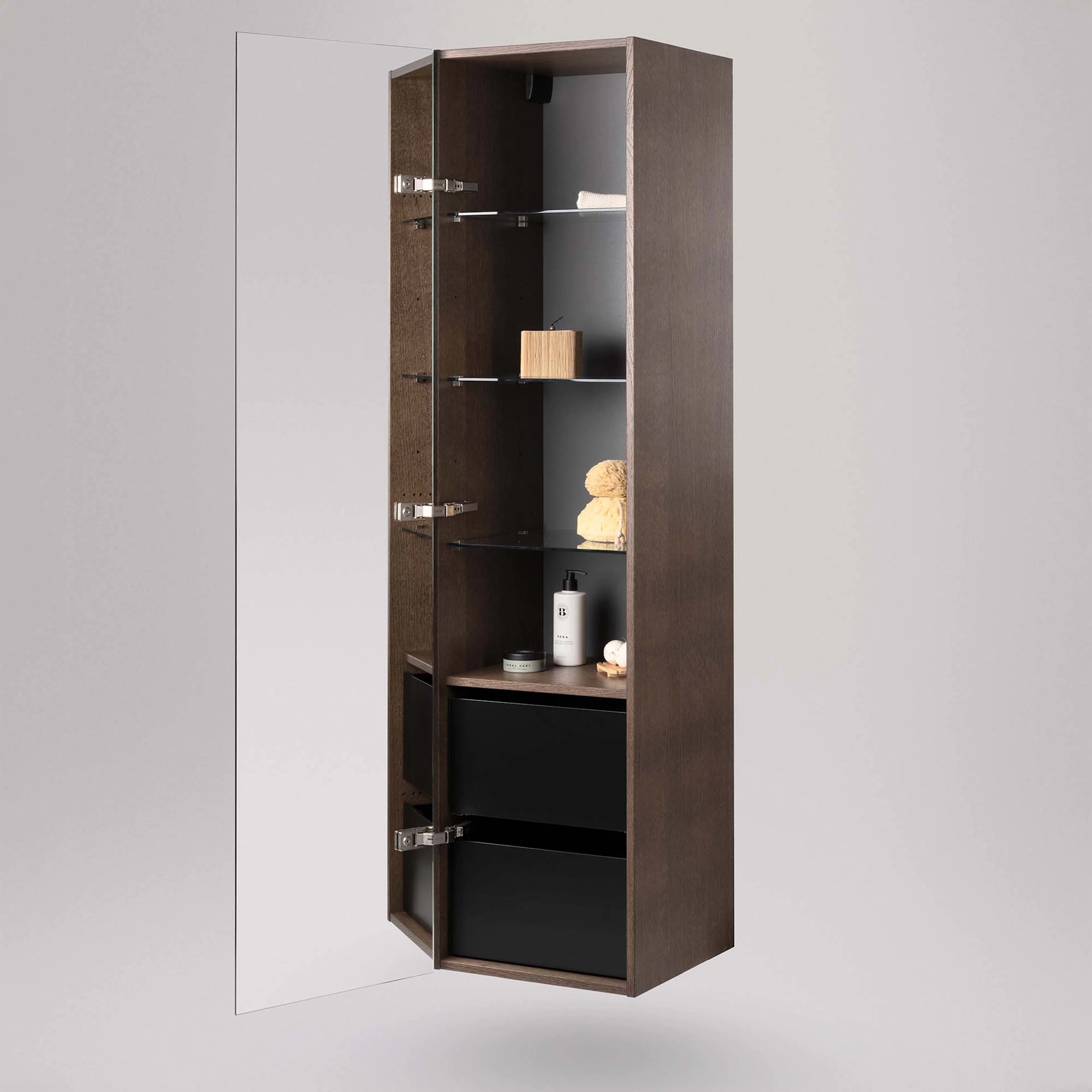 Högskåp INR Twin 40 med 2 Lådor