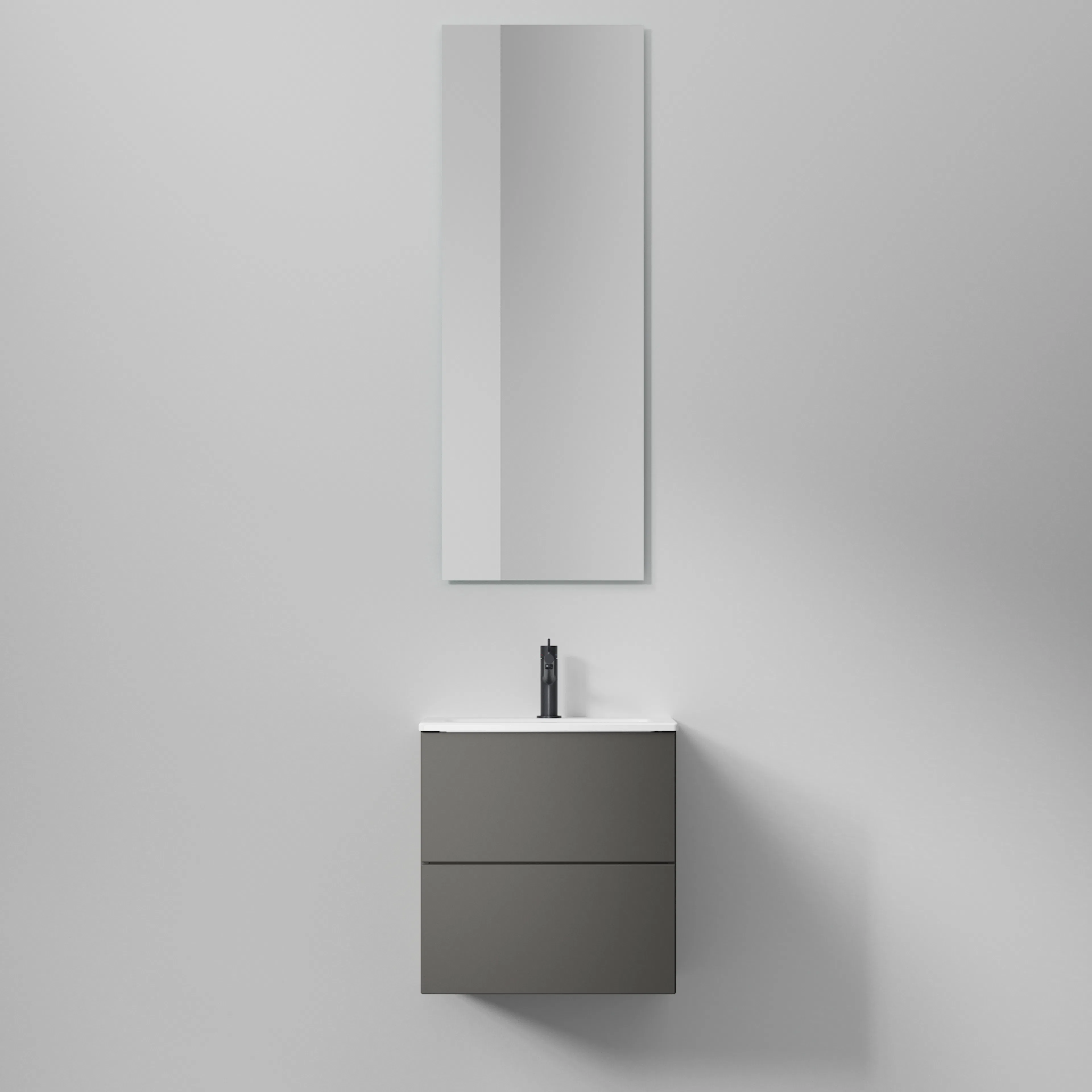 Tvättställsskåp INR Core XS Solid med 2 Lådor