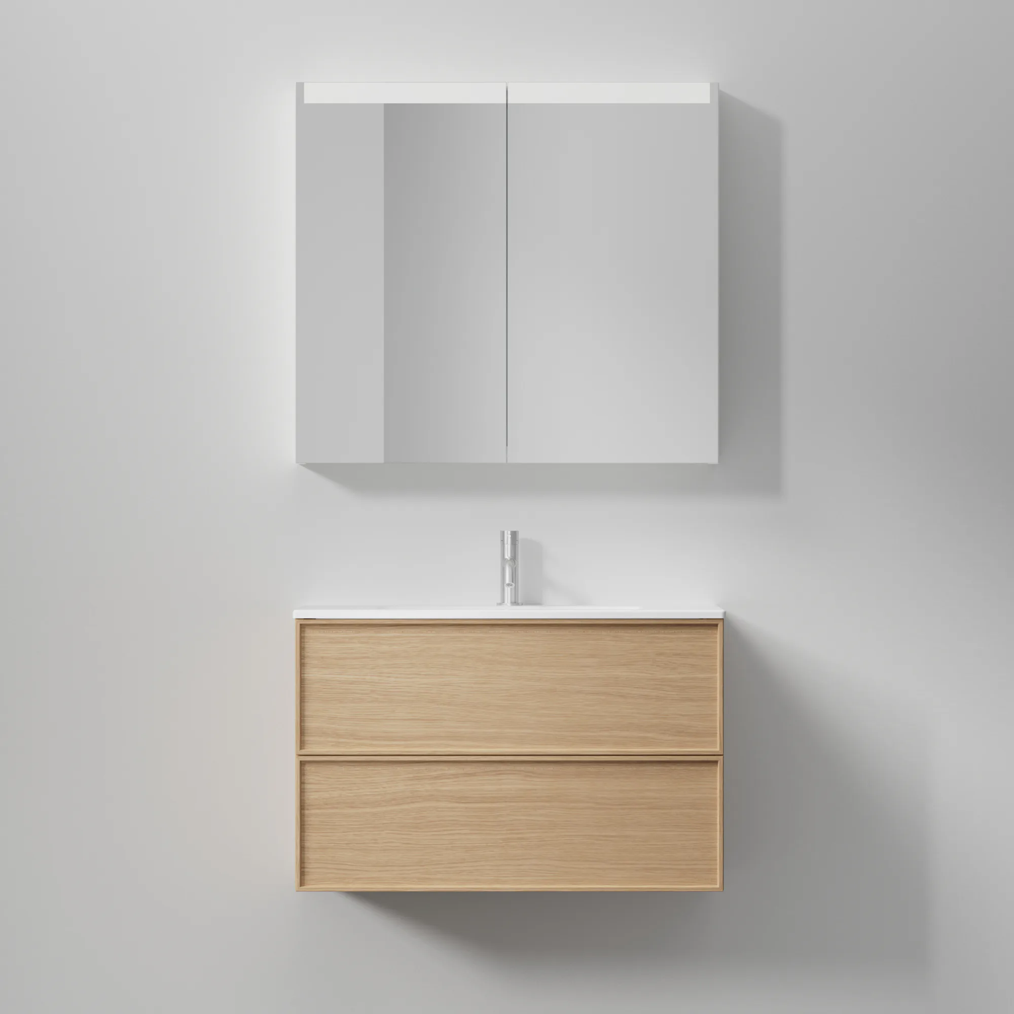 Tvättställsskåp INR Core Sense med 2 Lådor