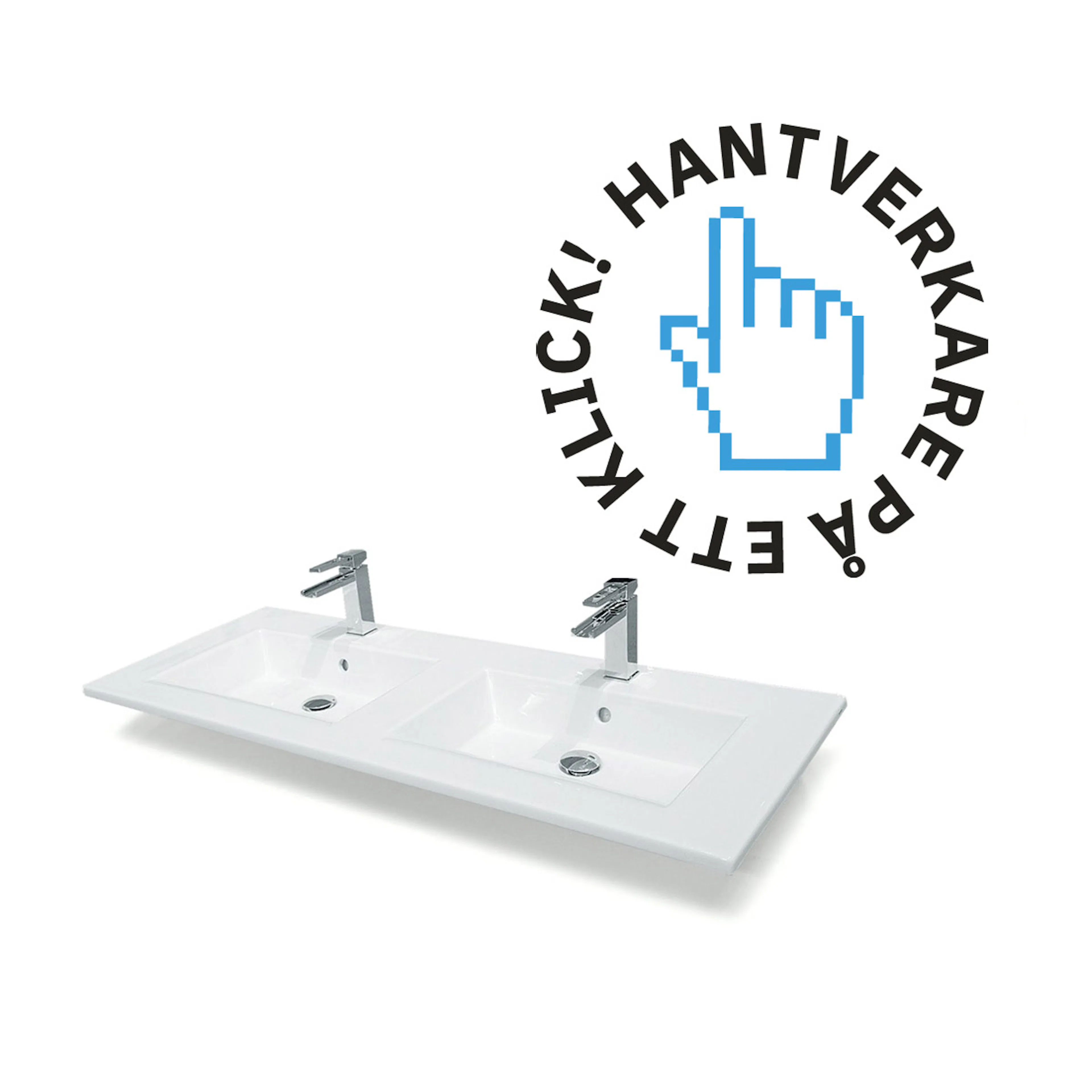 Installation Dubbeltvättställ utan ROT