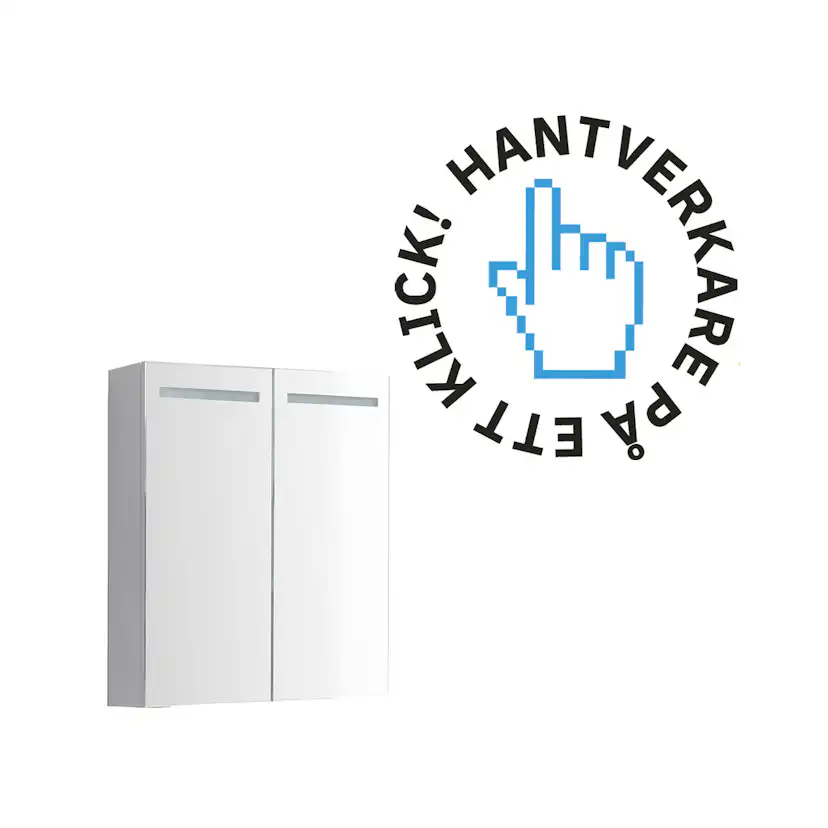 Installation Spegelskåp med ROT