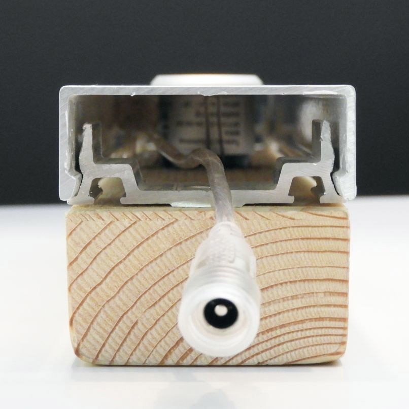 Integrerad LED-Belysning Landskap för Uterumsstomme Glimma