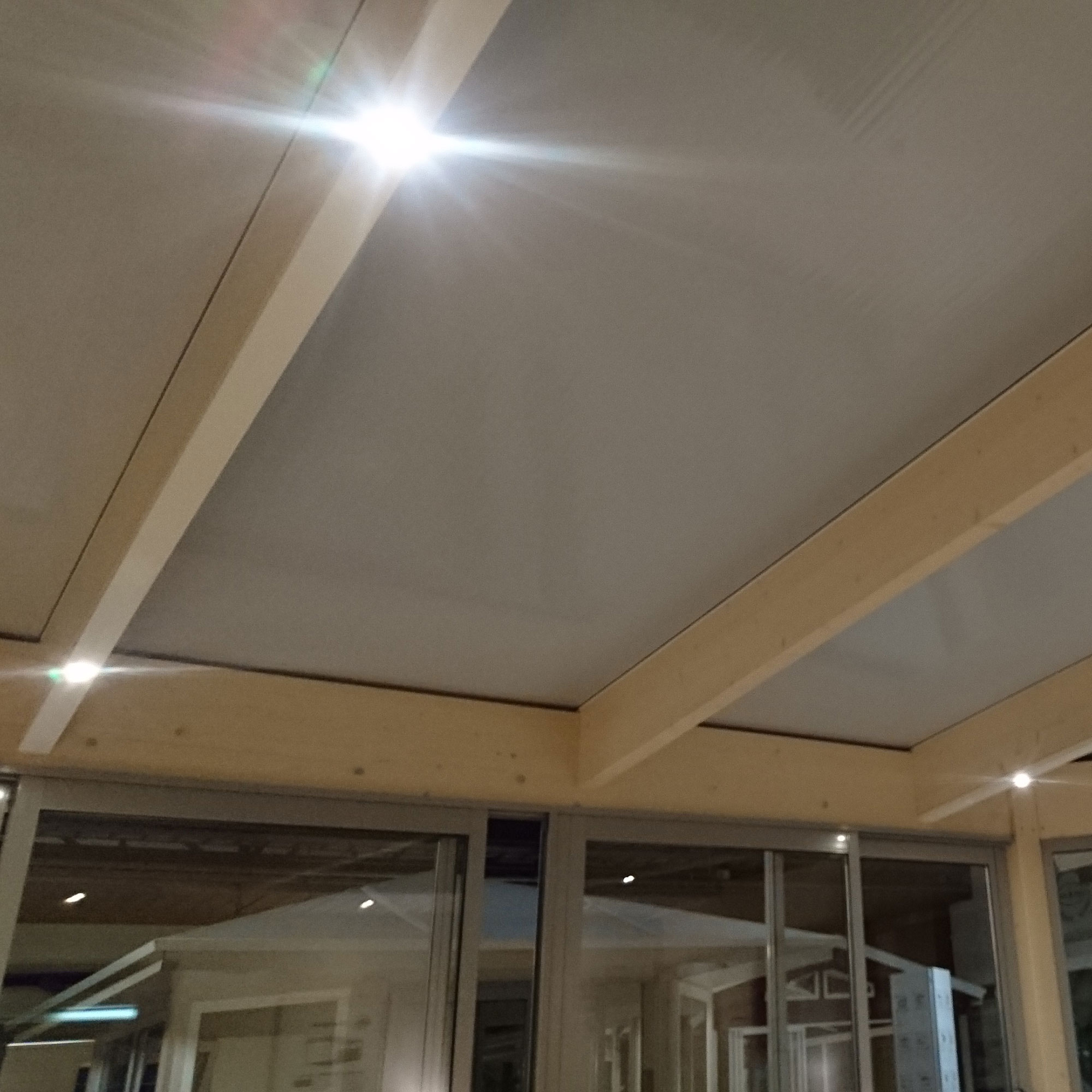 Integrerad LED-Belysning Landskap för Uterumsstomme Skimra