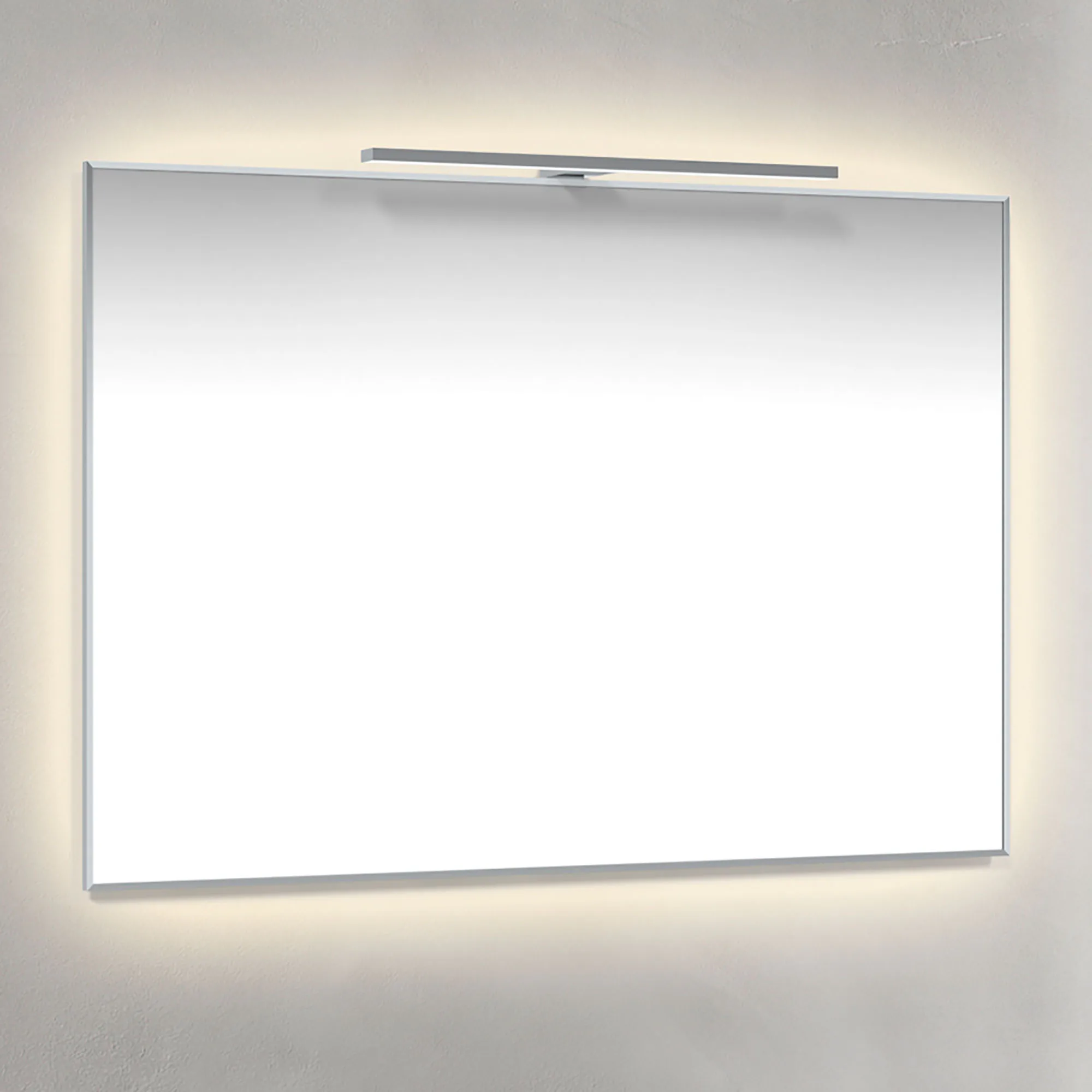 Spegel Macro Design Crown Ambilight T-belysning Med Ram