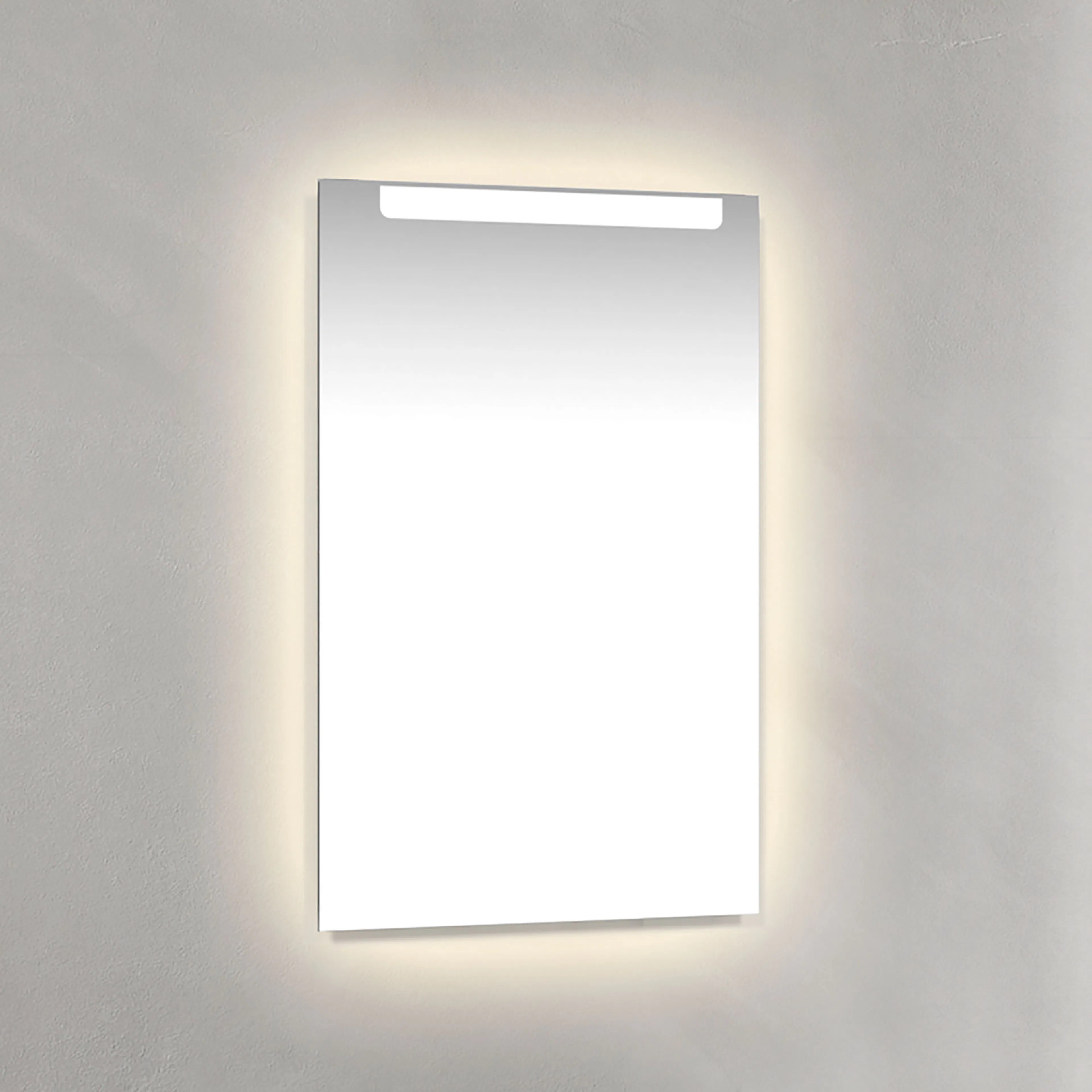 Spegel Macro Design Crown Ambilight Infälld belysning