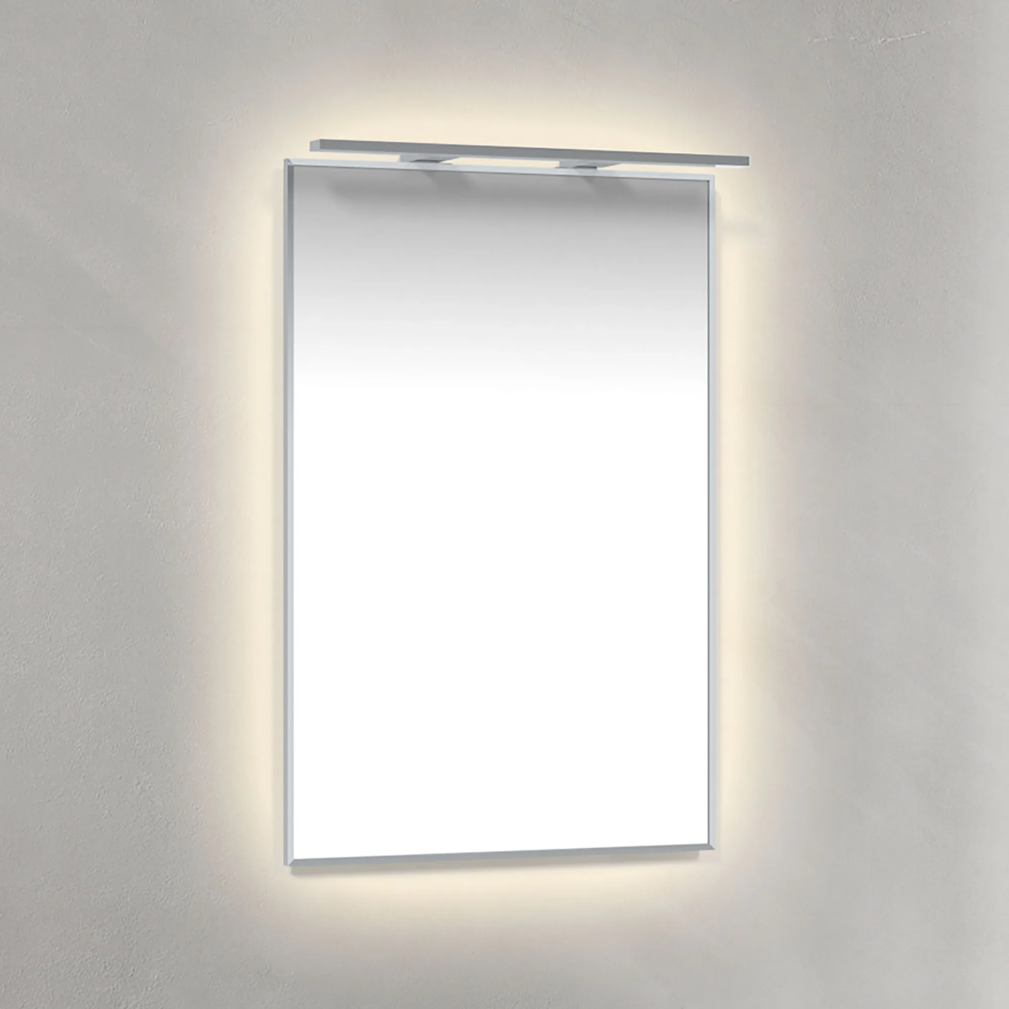 Spegel Macro Design Crown Ambilight Ramp-belysning Med Ram