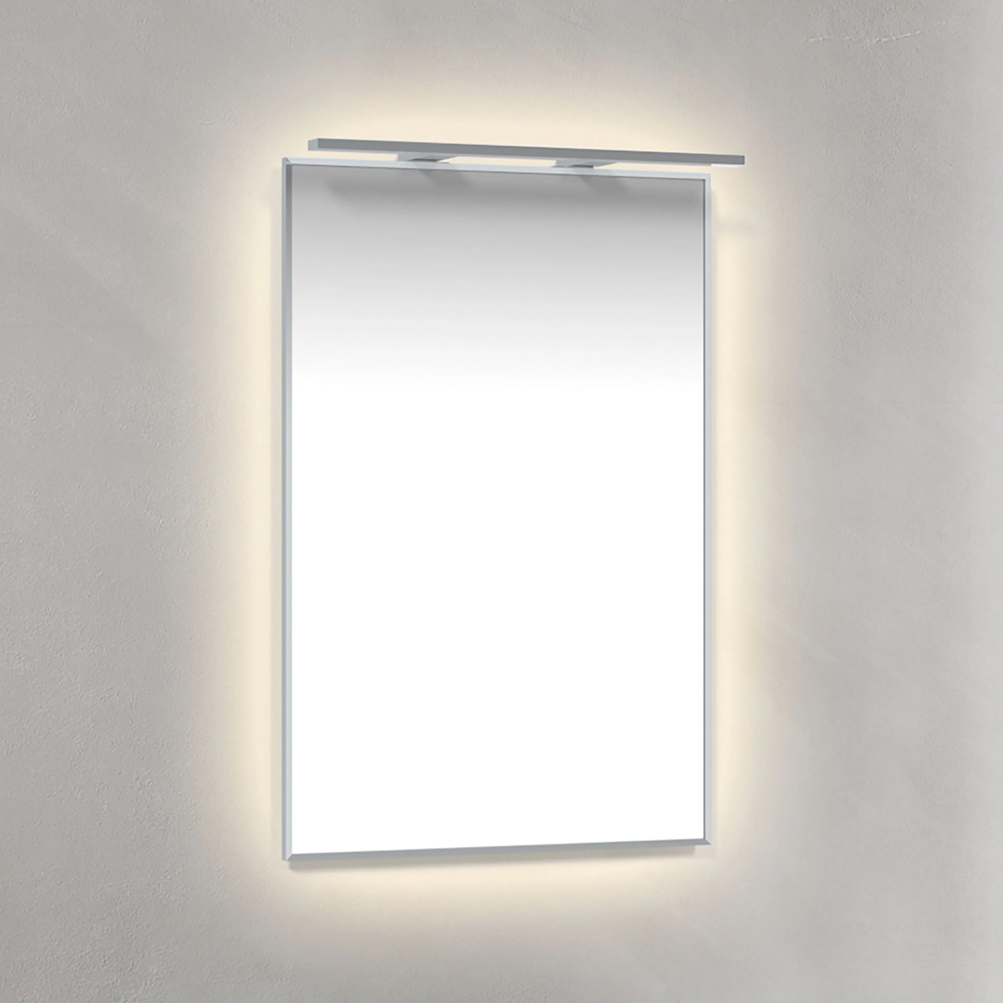 Spegel Macro Design Crown Ambilight Ramp-belysning Med Ram