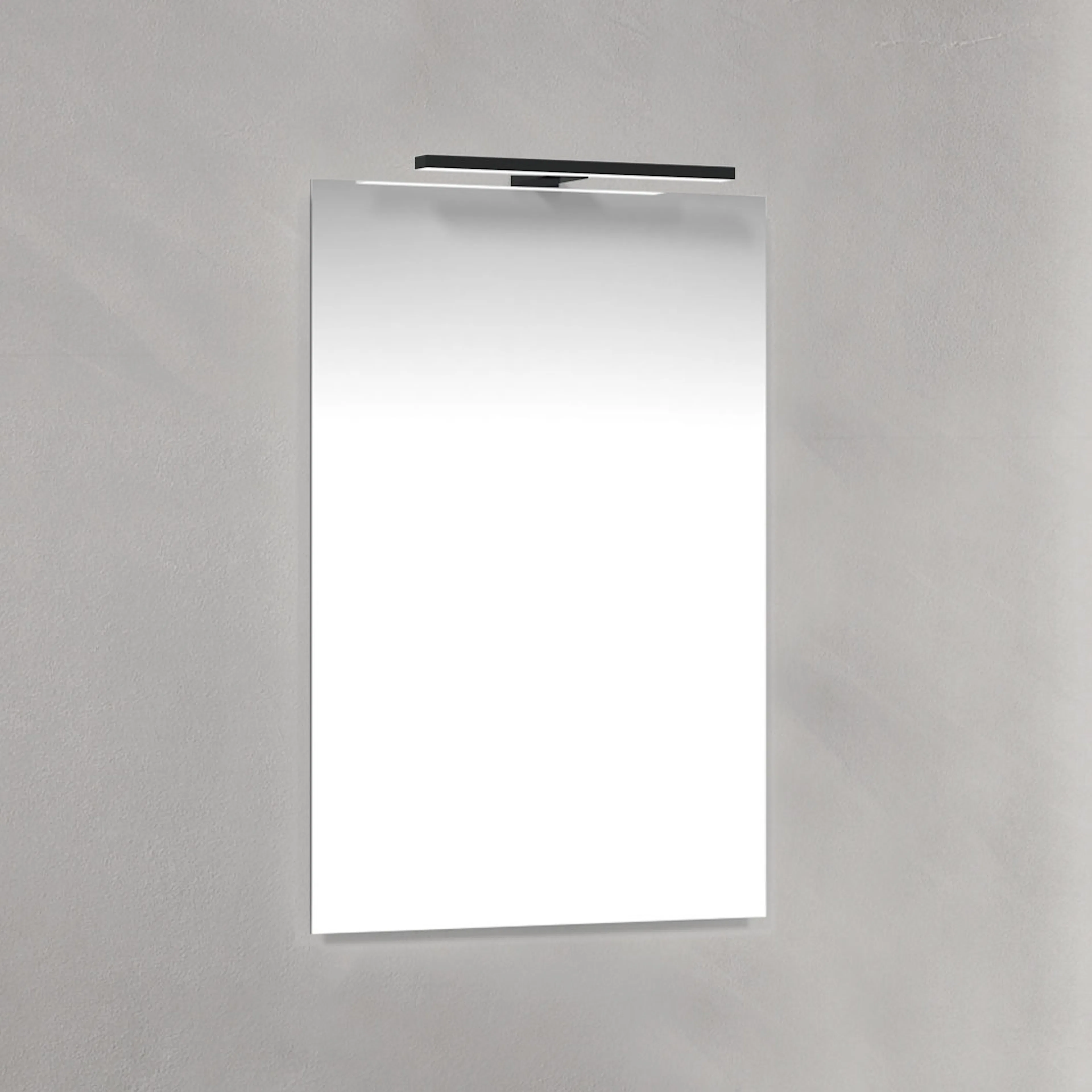 Spegel Macro Design med Svart T-belysning