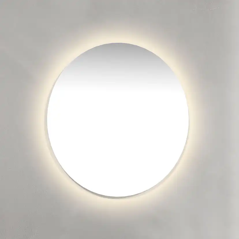 Spegel Macro Design Crown Rund Ambilight