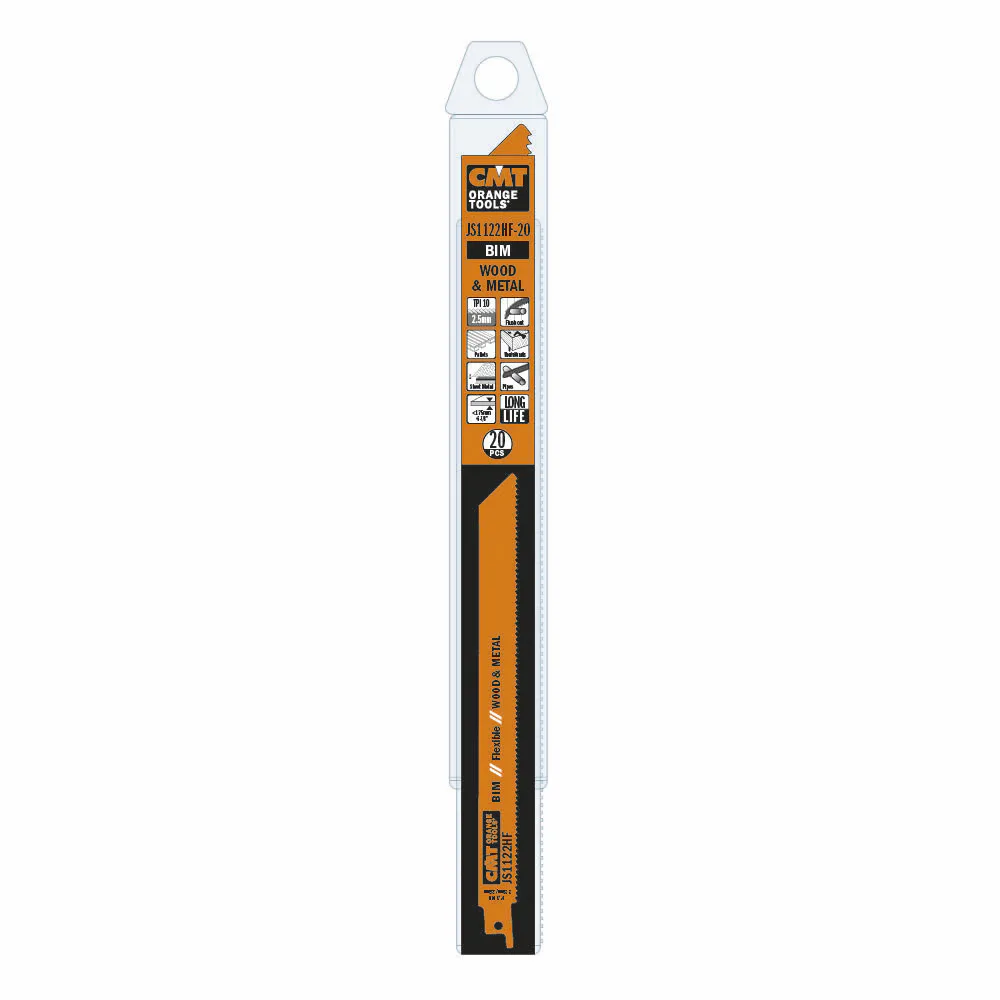 Tigersågblad CMT Orange Tools Trä/metall BIM Flex 225 mm