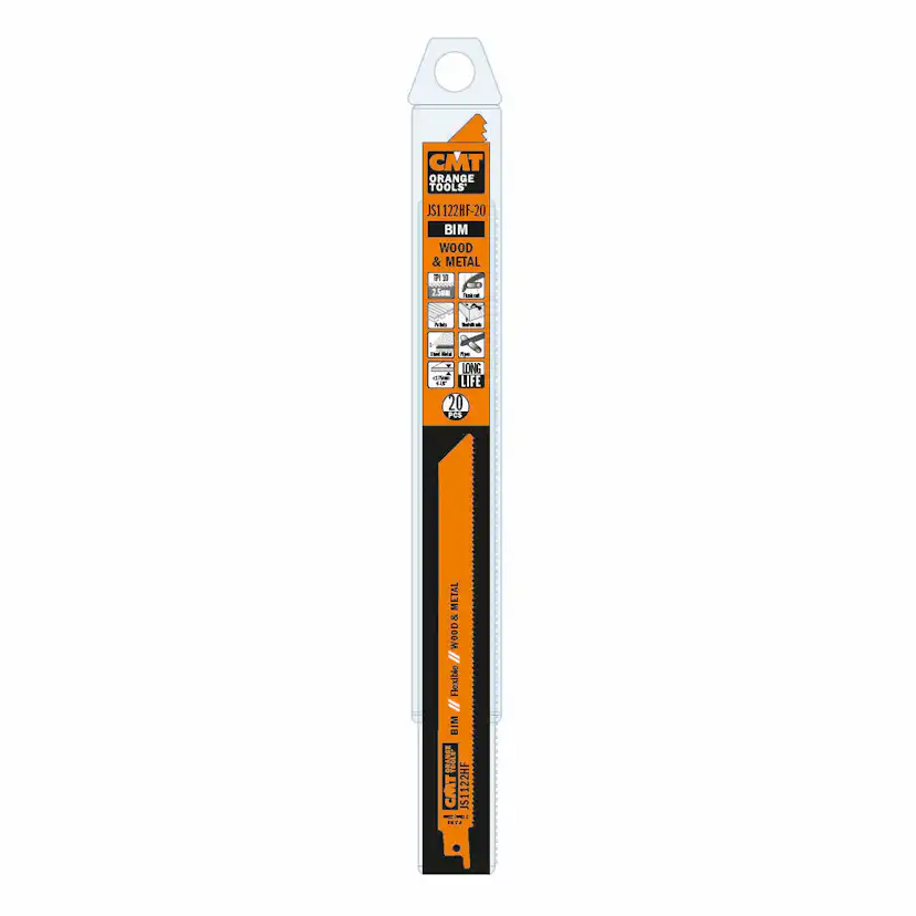 Tigersågblad CMT Orange Tools Trä/metall BIM Flex 225 mm