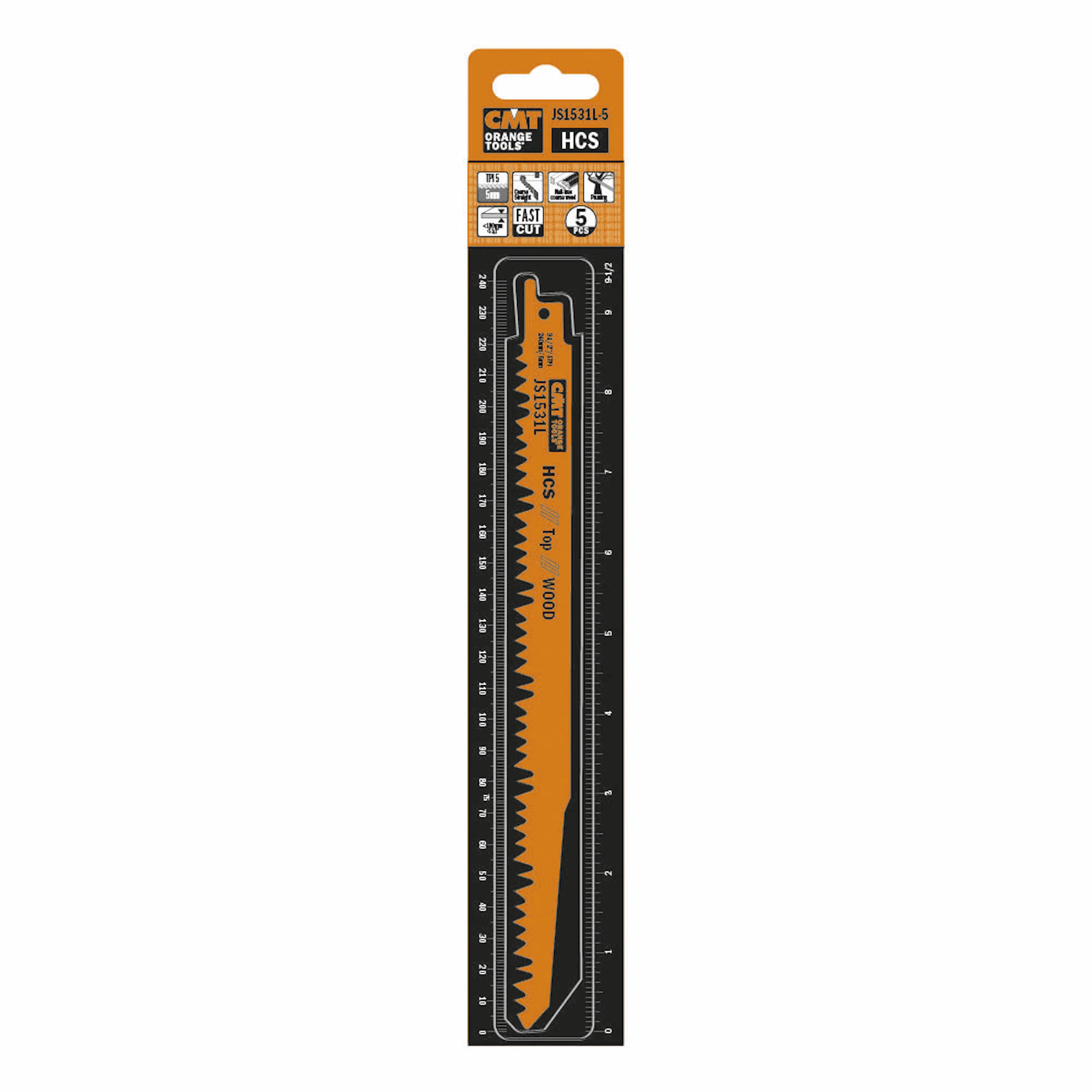 Tigersågblad CMT Orange Tools Trä 240mm HCS Top 5 st