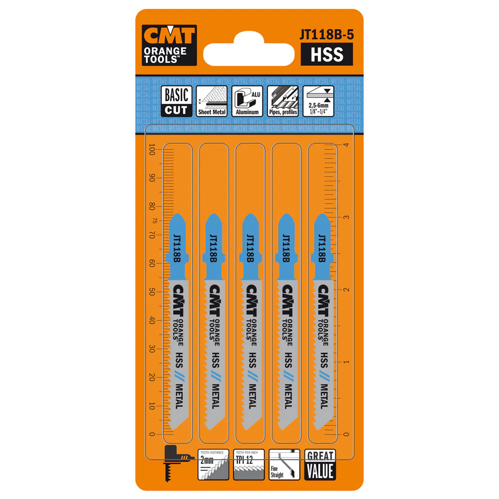 Sticksågblad CMT Orange Tools Metall 50mm HSS Metal Basic