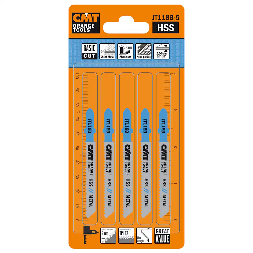 Sticksågblad CMT Orange Tools Metall 50mm HSS Metal Basic