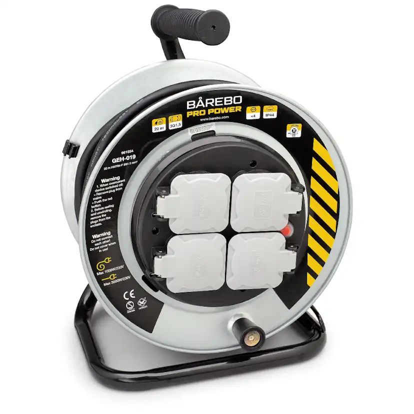 Kabelvinda Bårebo 20m 3g 1,5