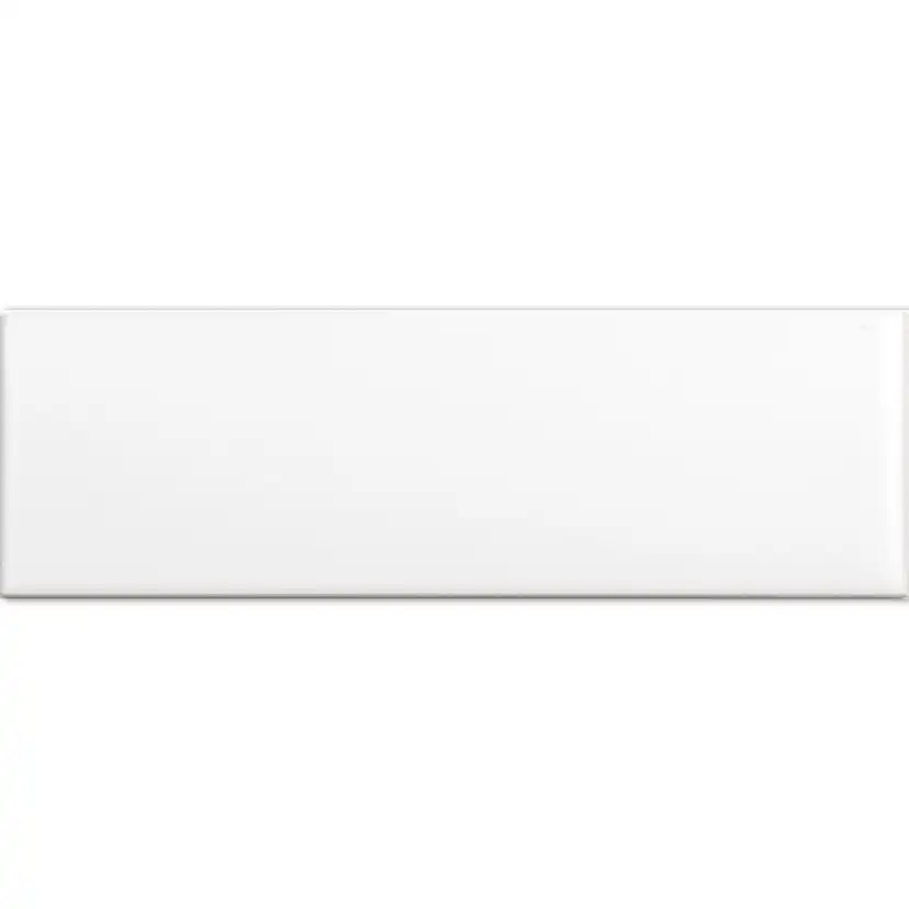 Kakel Arredo Polar Blank Vit 10x30 cm